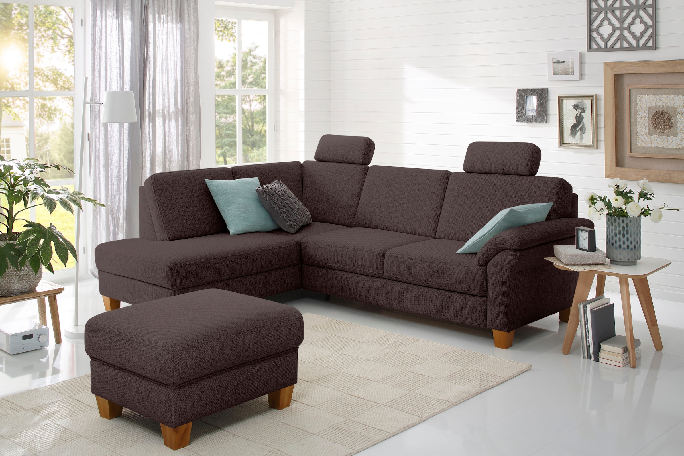 Home affaire Ecksofa "Borkum L-Form, B: 249 cm - OTTO. Verlässliche Qualitä günstig online kaufen