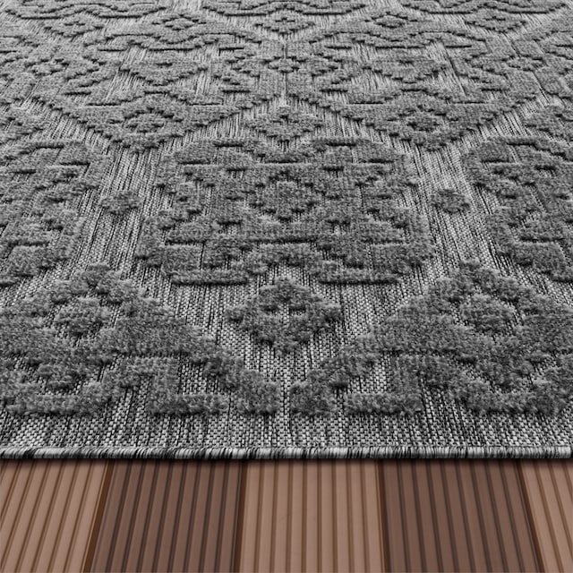 Paco Home Teppich »Stilo 865«, rechteckig, Hoch-Tief Effekt, Ornamente,  auch als Läufer, In- und Outdoor geeignet auf Rechnung | BAUR