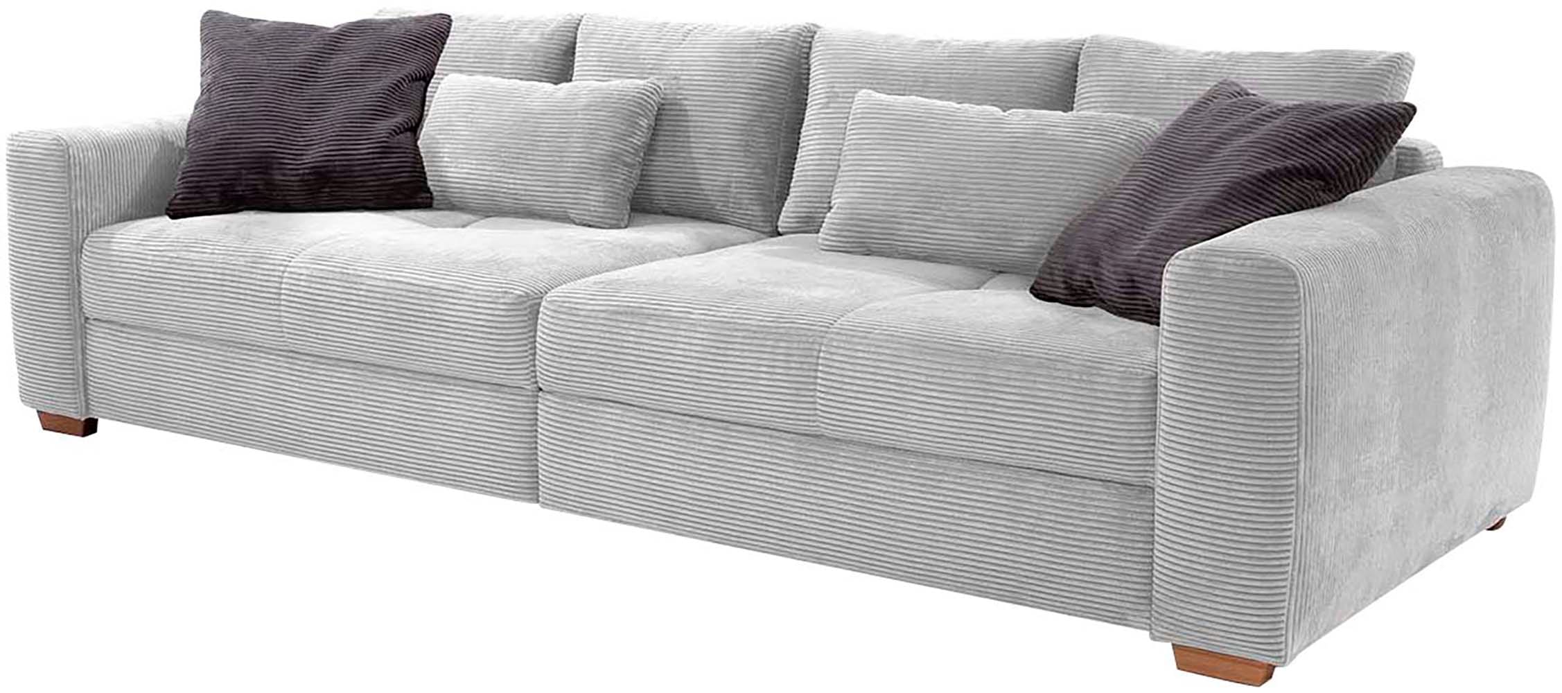 Jockenhöfer Gruppe Big-Sofa »Maxi«, Federkernpolsterung, inklusive 8 Kissen