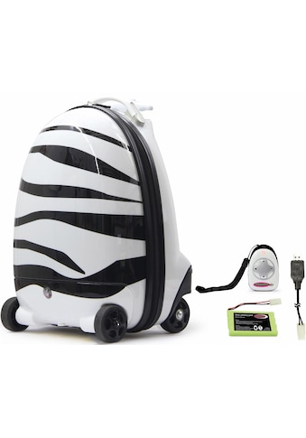 Kinderkoffer »Zebra«, 4 Rollen