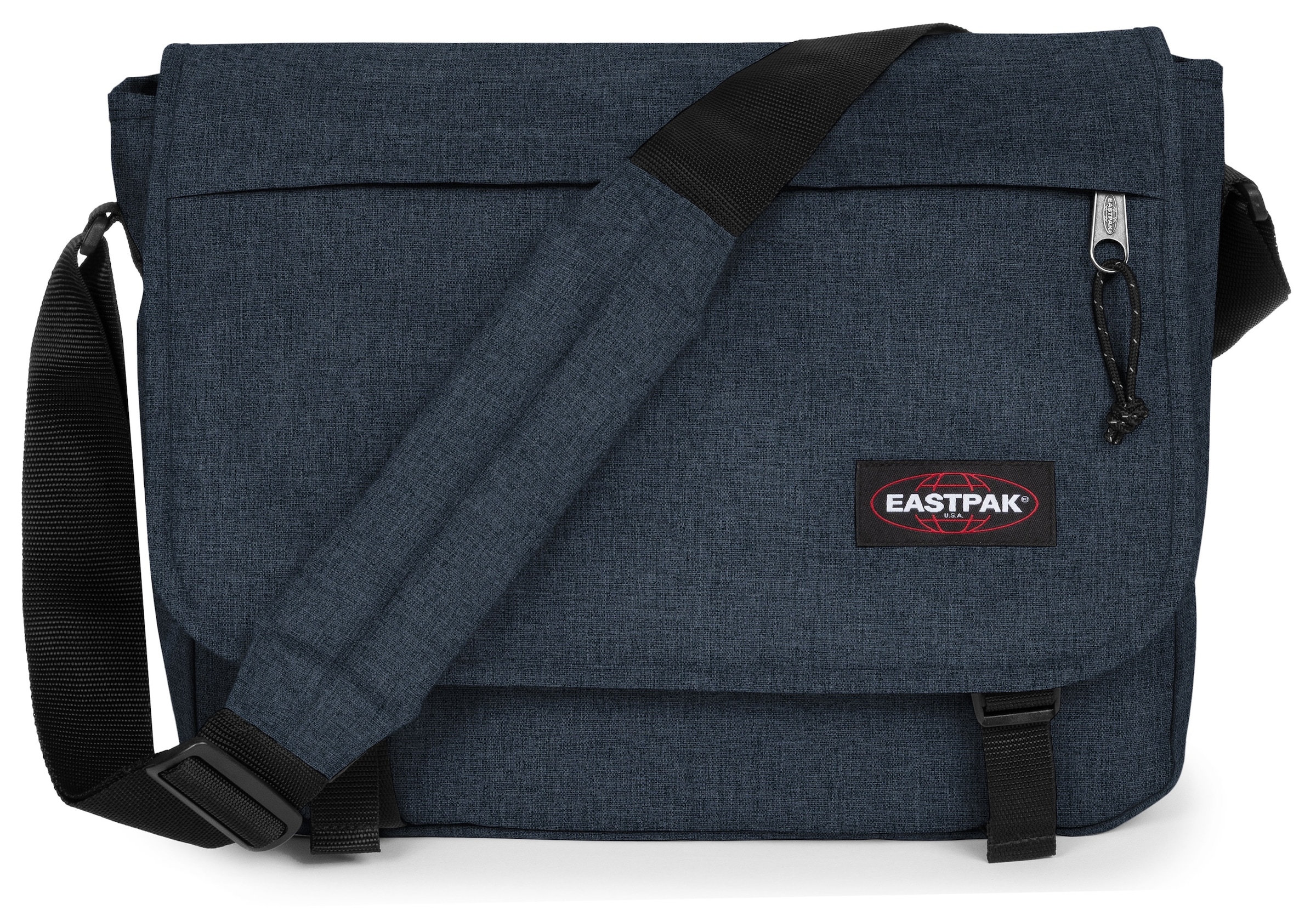 Eastpak Schultertasche "Delegate +" Messenger Bag, Umhängetasche mit Trolleygurt