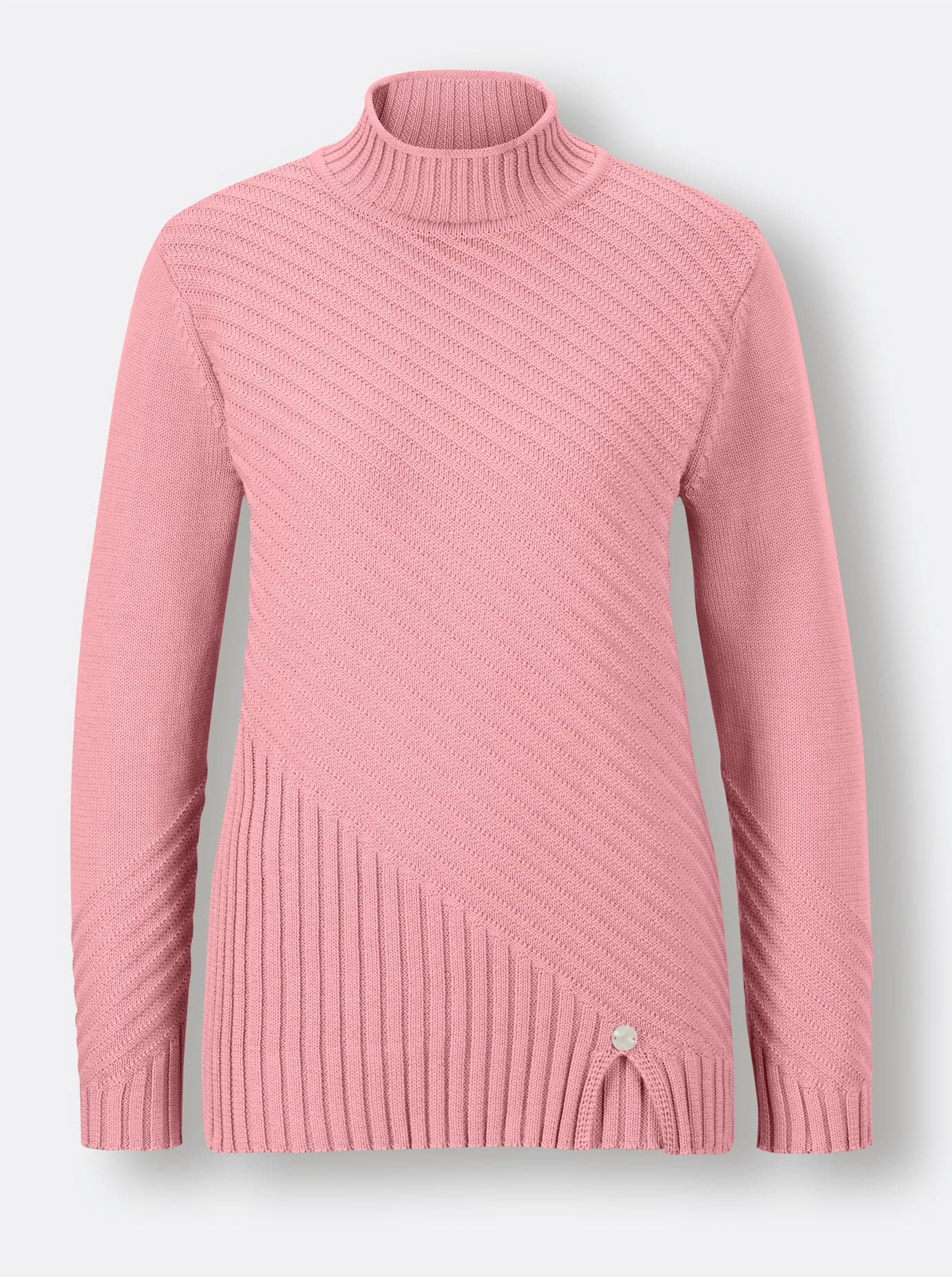CREATION L PREMIUM Stehkragenpullover »Pima-Baumwoll-Pullover«
