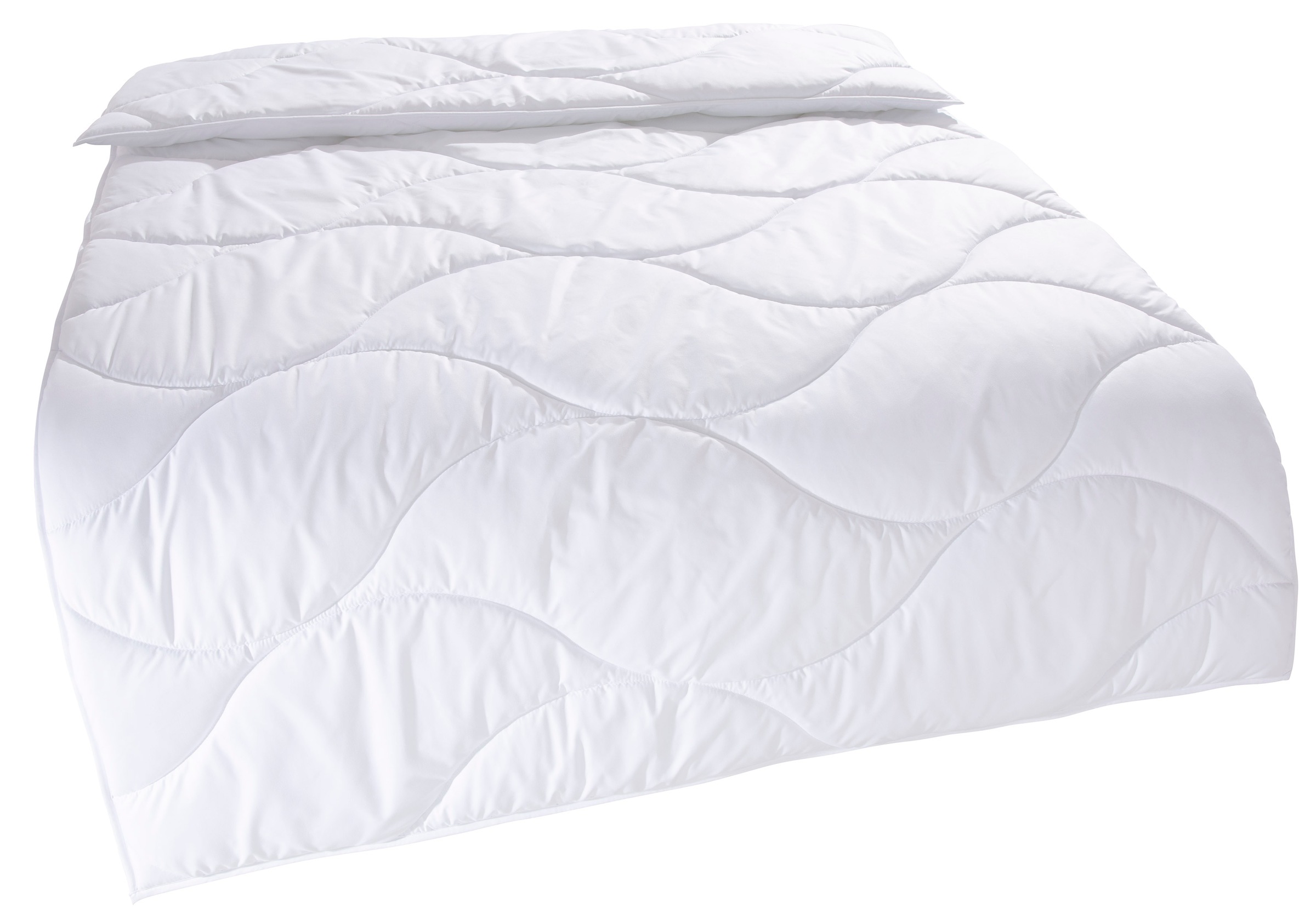 my home Microfaserbettdecke »Caelan, kaufe eine Decke - erhalte die Leichtbettdecke gratis dazu!«, warm, Füllung 100% Polyester, Bezug 100% Polyester, (1 St.), Bettdecke 135x200 cm und 155x220 cm, Sommer, Winter