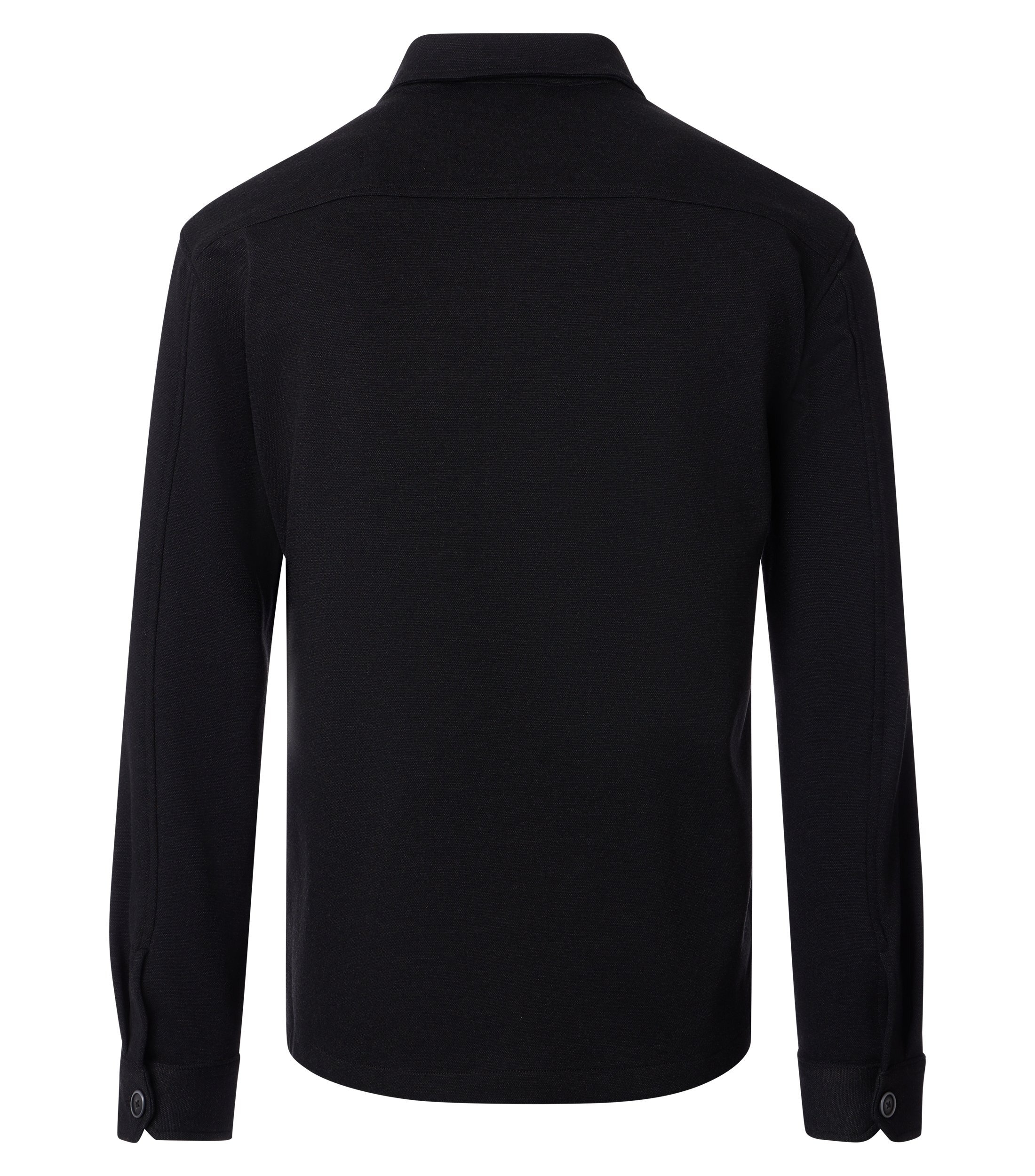 VENTI Langarmhemd »VENTI Hemdjacke uni«