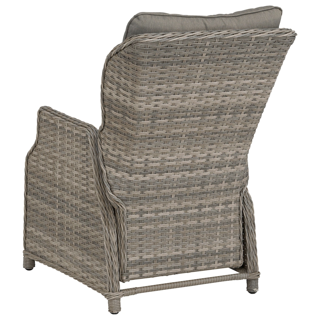 KONIFERA Relaxsessel »Premium«, Polyrattan, verstellbar, inkl. Auflage