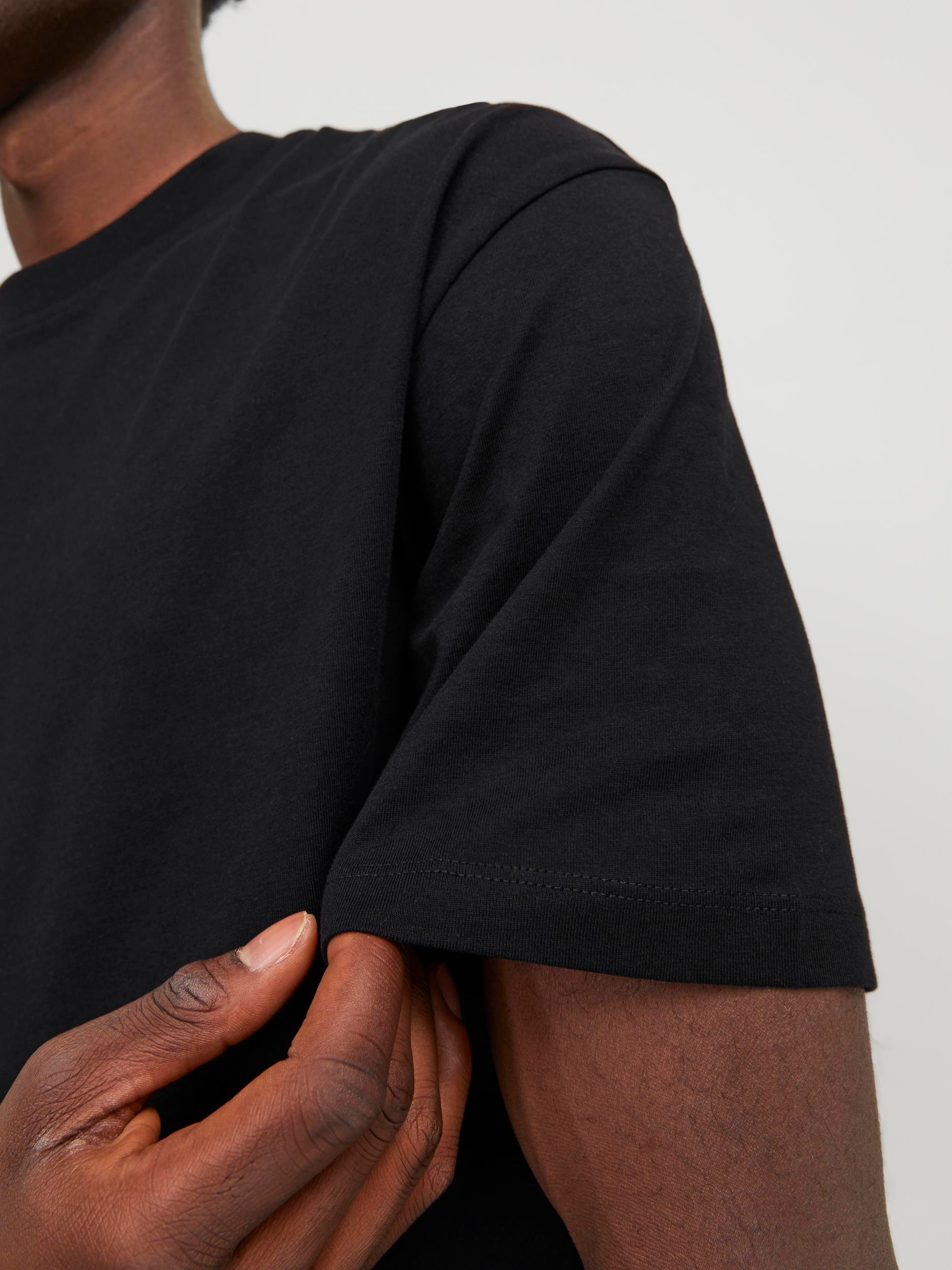 Thumbnail - Jack & Jones Oversize-Shirt "JJEBRADLEY Oversize T-Shirt mit klassischem Rundhalsausschnitt" mit gekämmten Jersey