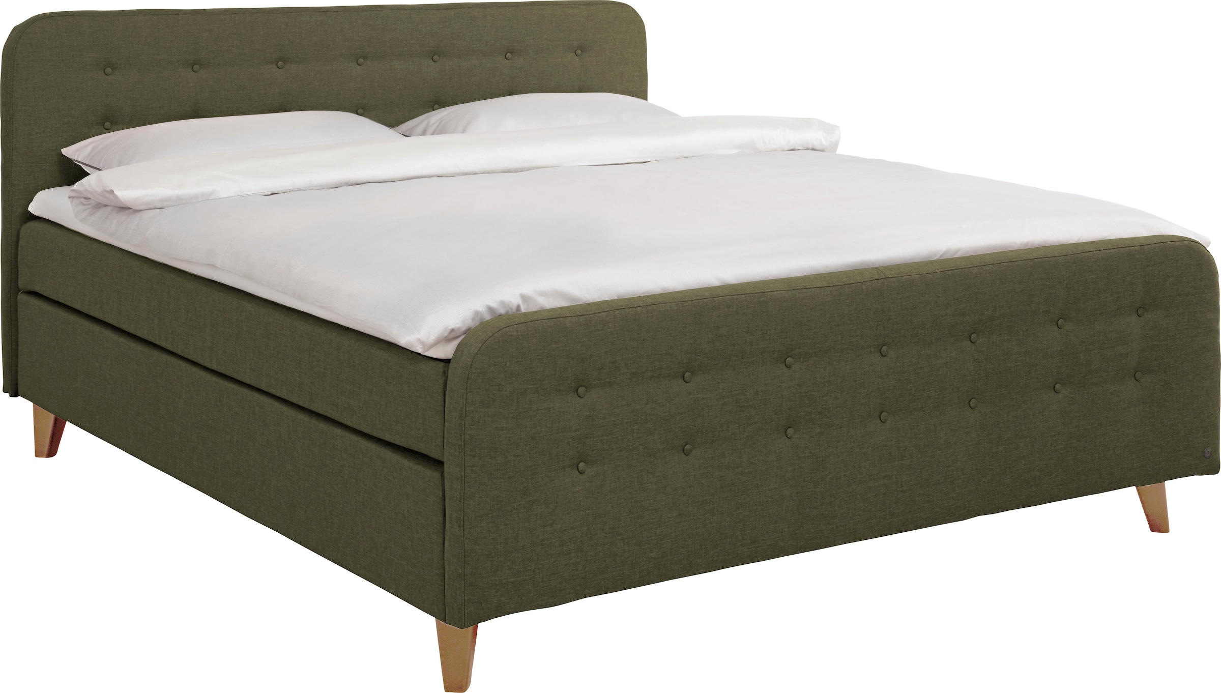 TOM TAILOR HOME Boxspringbett "NORDIC BOX", mit Knopfheftung im Kopfteil un günstig online kaufen