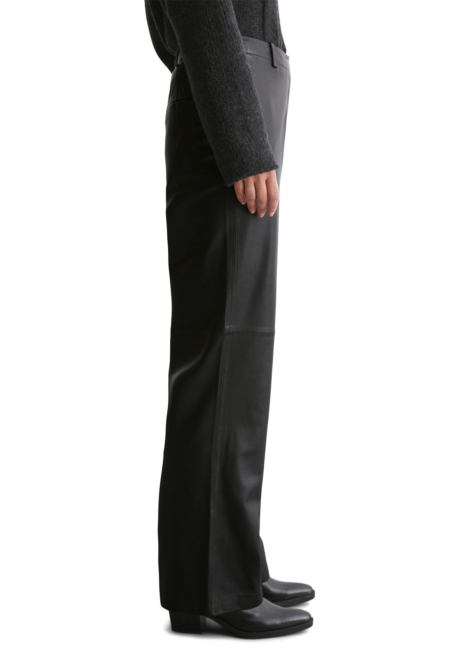 Marc O'Polo Lederhose »aus softem Lammnappa«