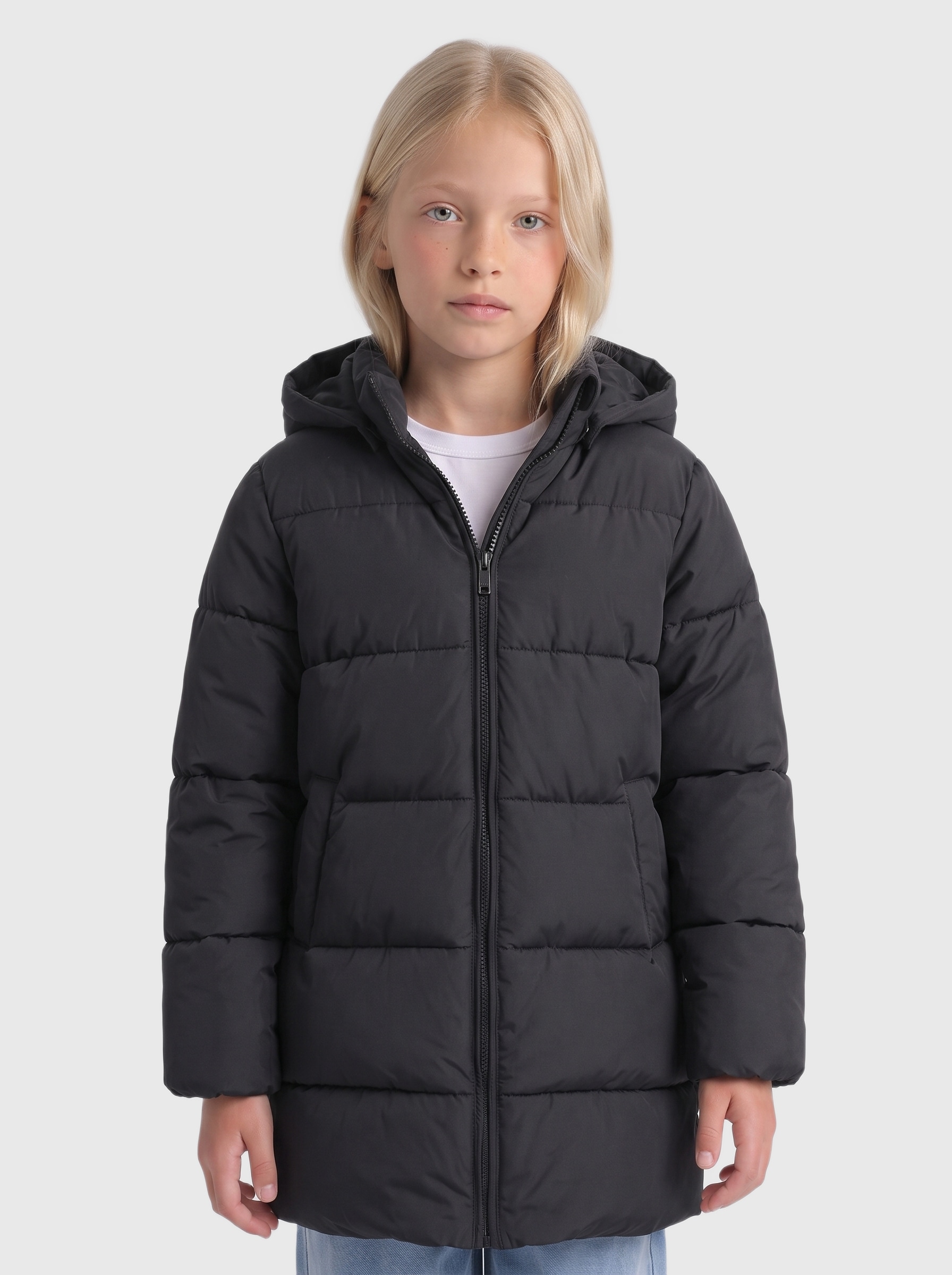 KIDS ONLY Steppmantel »KOGJUTA PUFFER COAT OTW NOOS« Kunstfaser