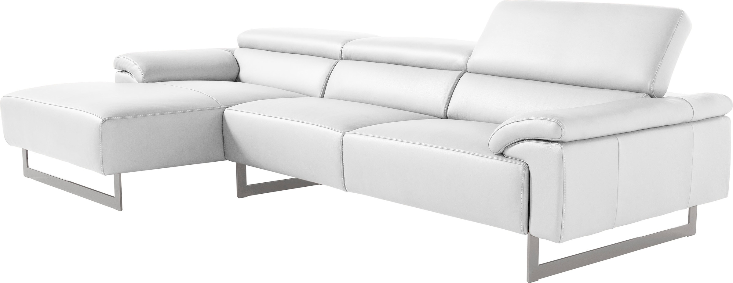 Egoitaliano Ecksofa "Malika, edel und bequem, Designsofa mit hochwertigen B günstig online kaufen
