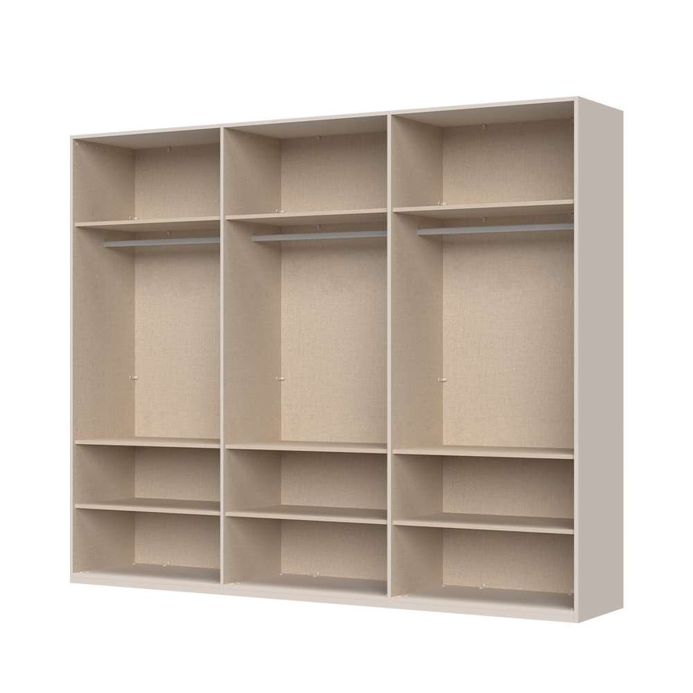 Thumbnail - PLACES OF STYLE Drehtürenschrank "Opera Parsol-Glastüren, LED-Glasbodenbeleuchtung, mit und ohne Kranz" Glastüren, UV-La...