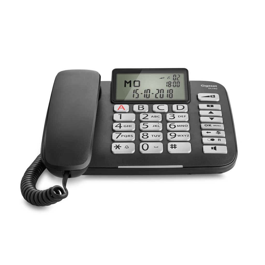 Gigaset Großtastentelefon »DL580«