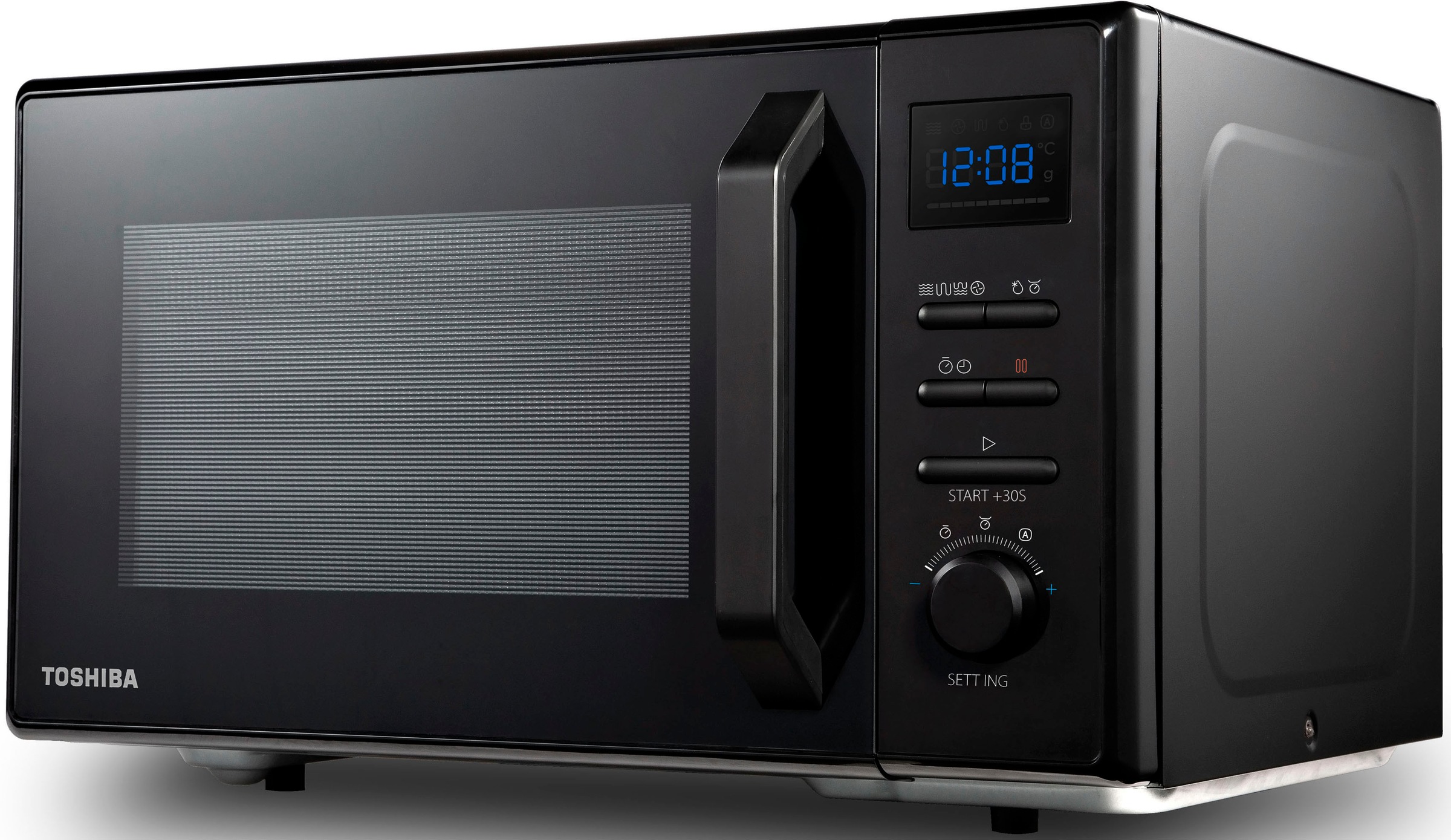 Toshiba Mikrowelle "MW2-AC25TF(BK)" GrillHeissluftMikrowelle 900 W Vielseit günstig online kaufen