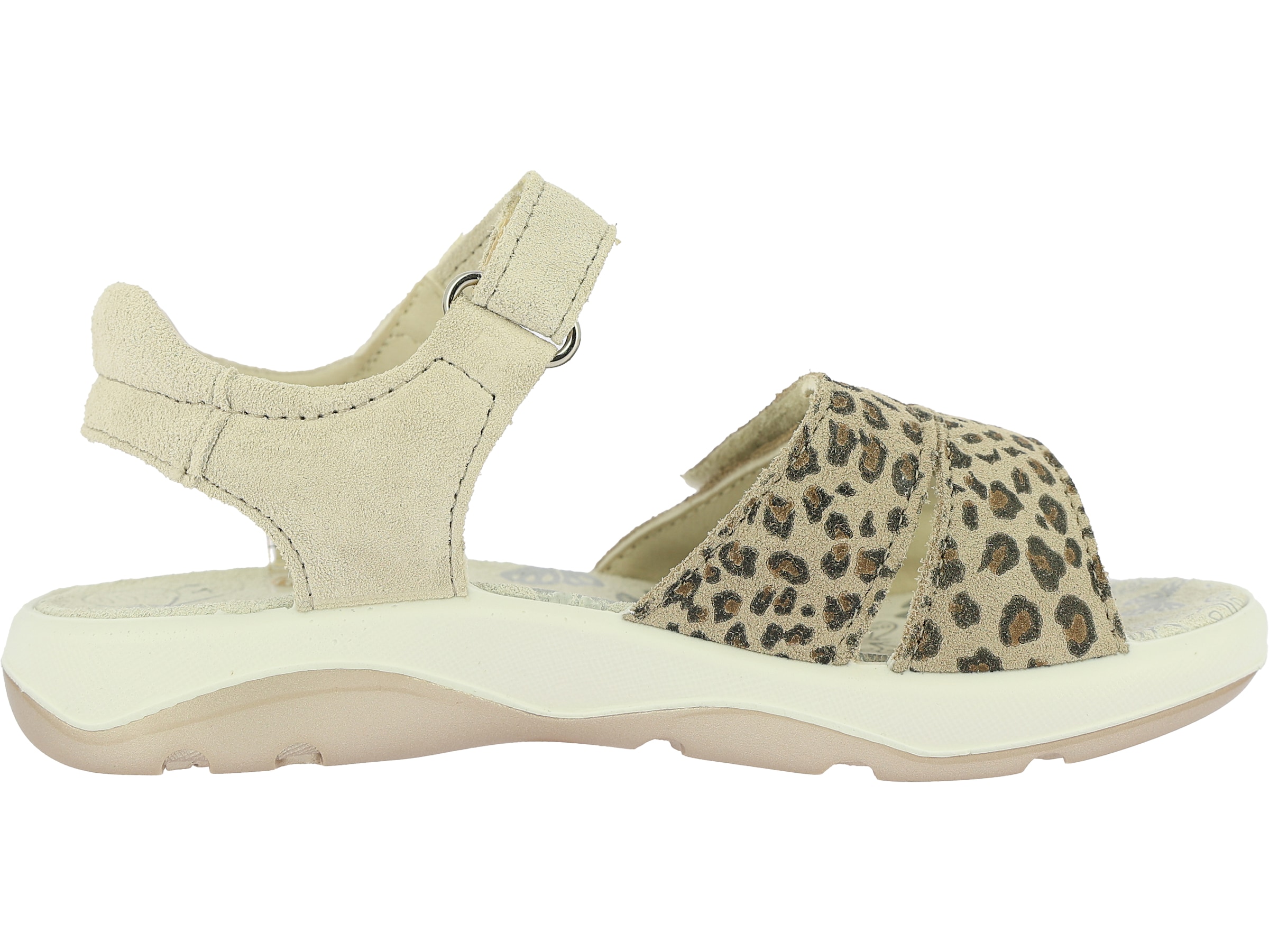 Lurchi Sandale »Fiori«  Klettschuh mit Leo-Muster, Größenschablone zum Download