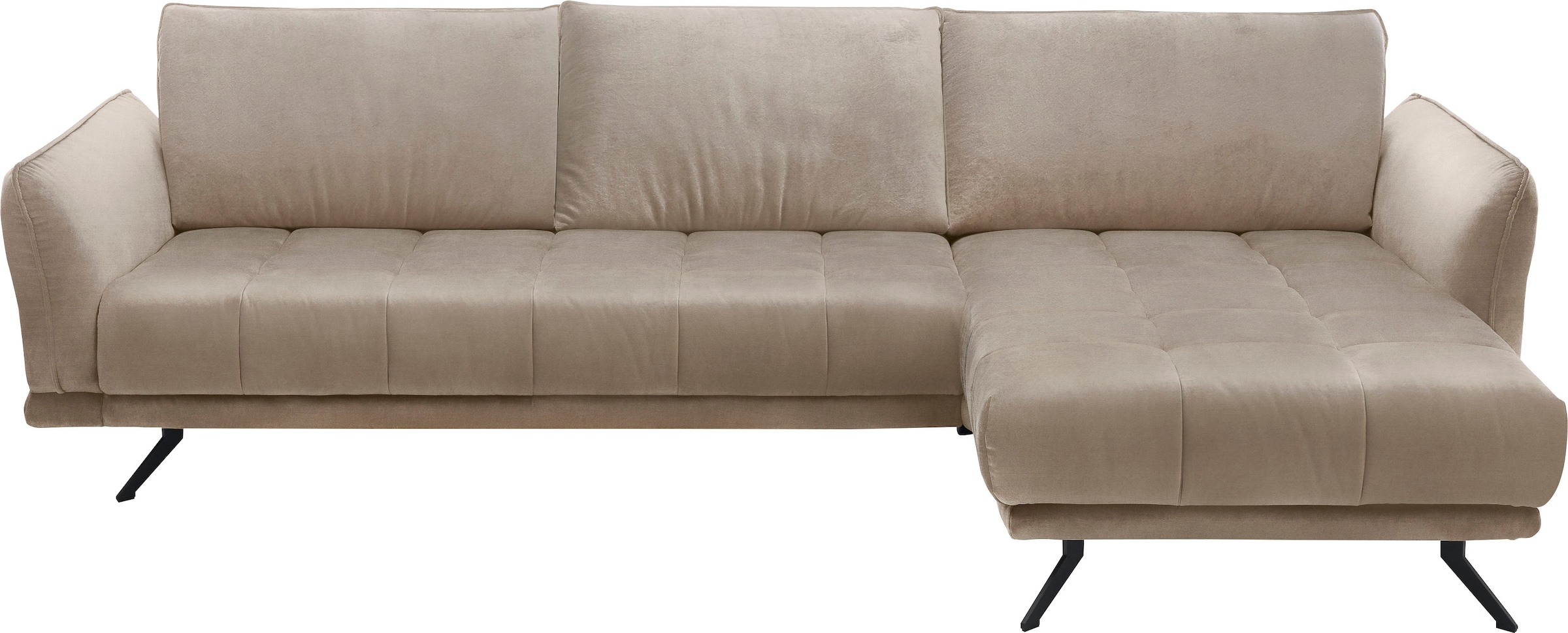 Die PlanBar Ecksofa »MP-IN20041 L-Form« optional Sitztiefenverstellung und Kopfstützen