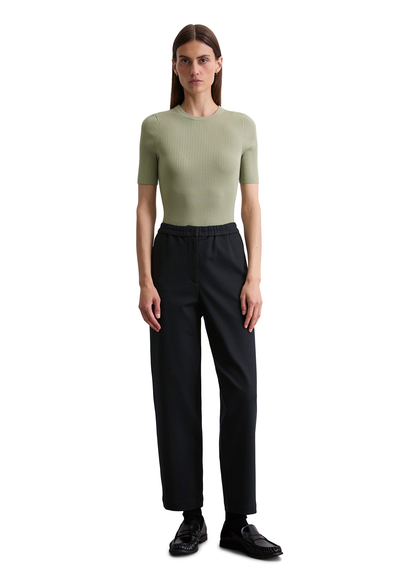 Marc O'Polo Chinohose »aus Interlock-Jersey«