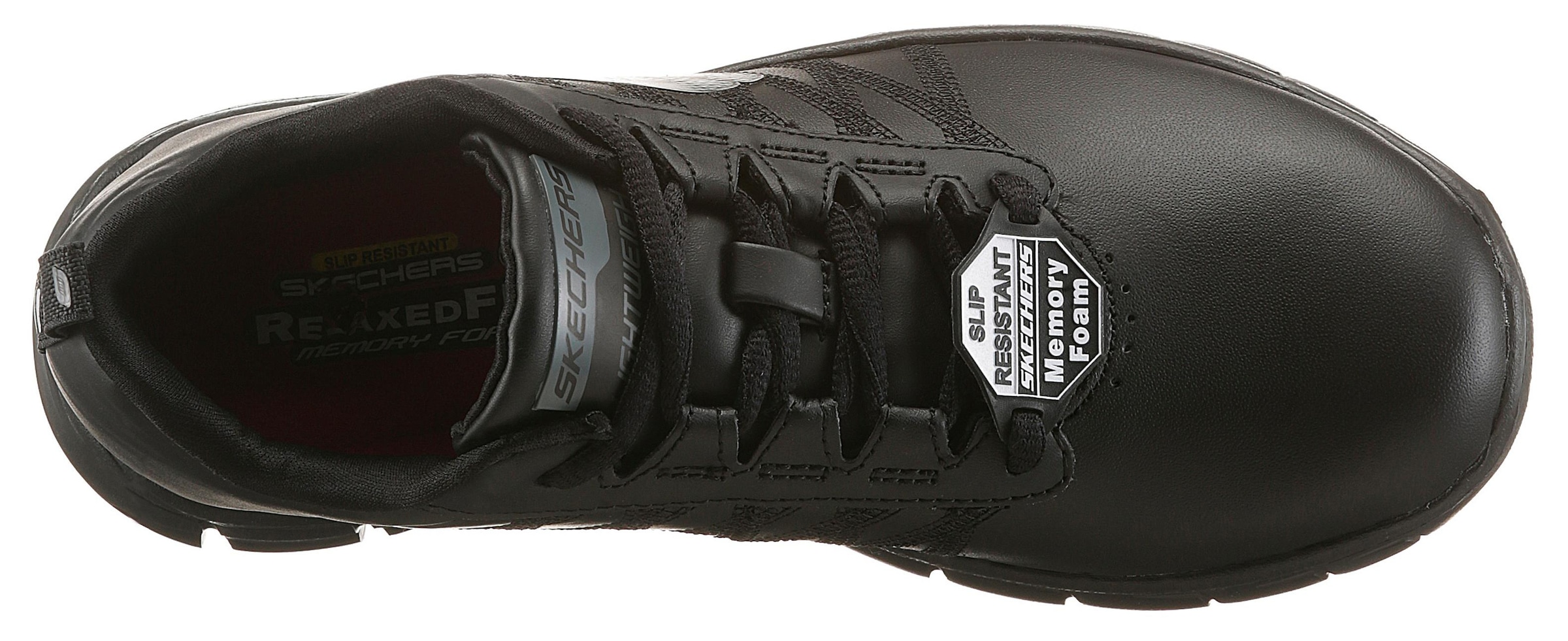 Skechers Berufsschuh »Sure Track Erath rutschhemmender | BAUR Schnürschuh«, Laufsohle mit