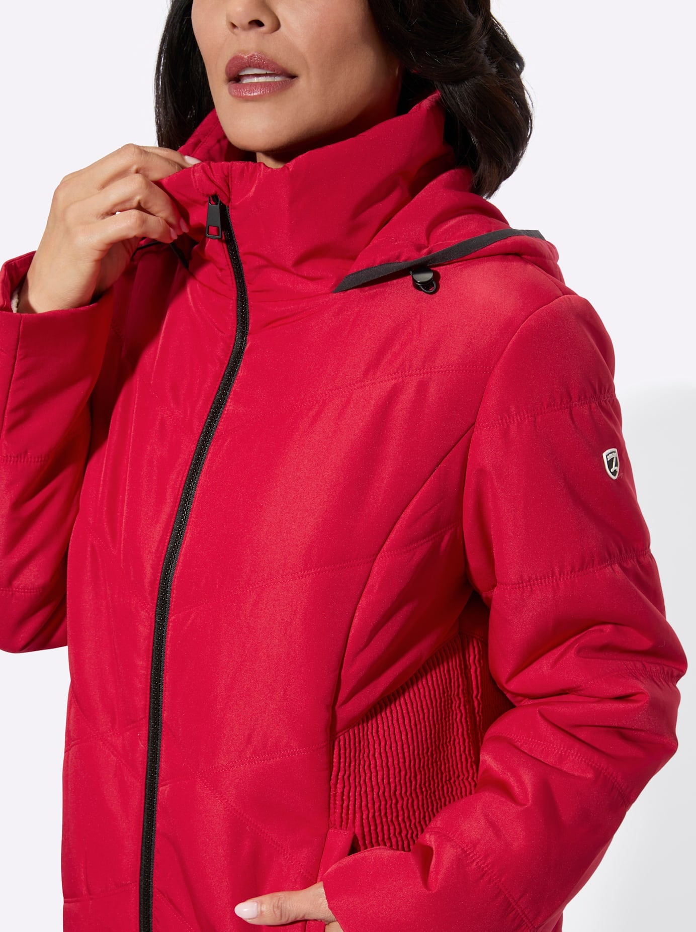 Casual Looks Steppjacke mit Kapuze