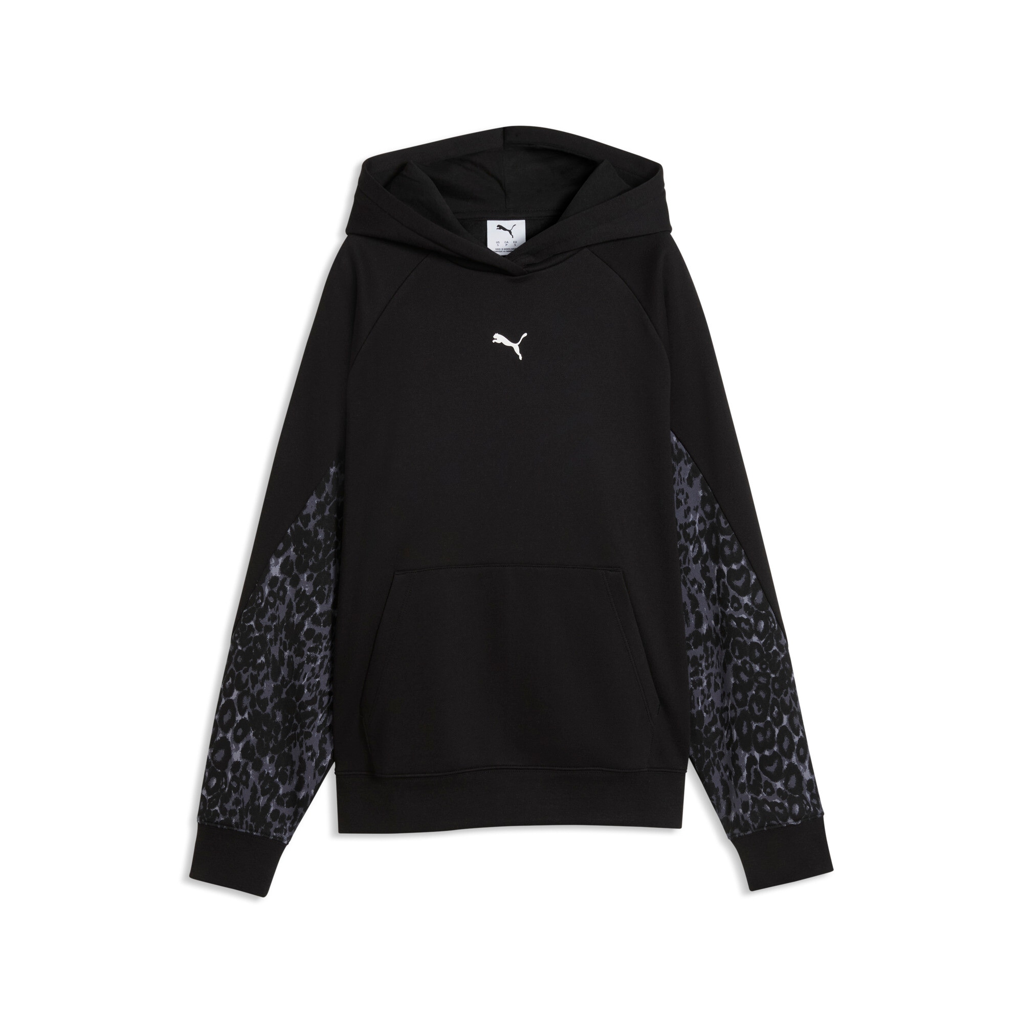 PUMA Kapuzensweatshirt "SPORT ANIMAL STANDARD HOODIE FL", mit Kapuze, unifarben