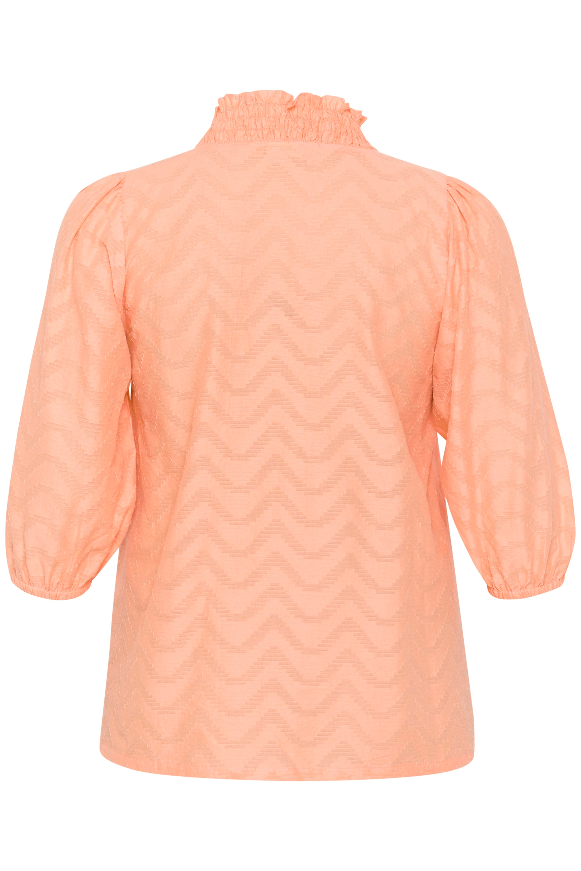 KAFFE Curve Langarmbluse »Damen Langarm-Bluse KCvitana«