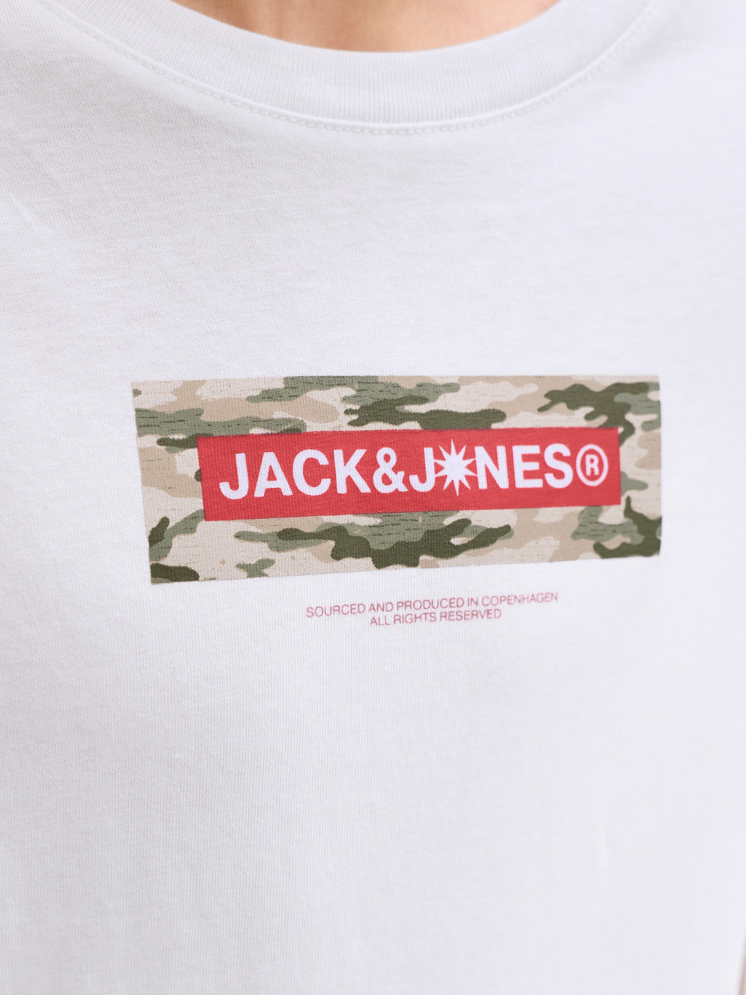 Jack & Jones Junior T-Shirt »JCOBREEZE BRANDED TEE SS CN FST JNR«