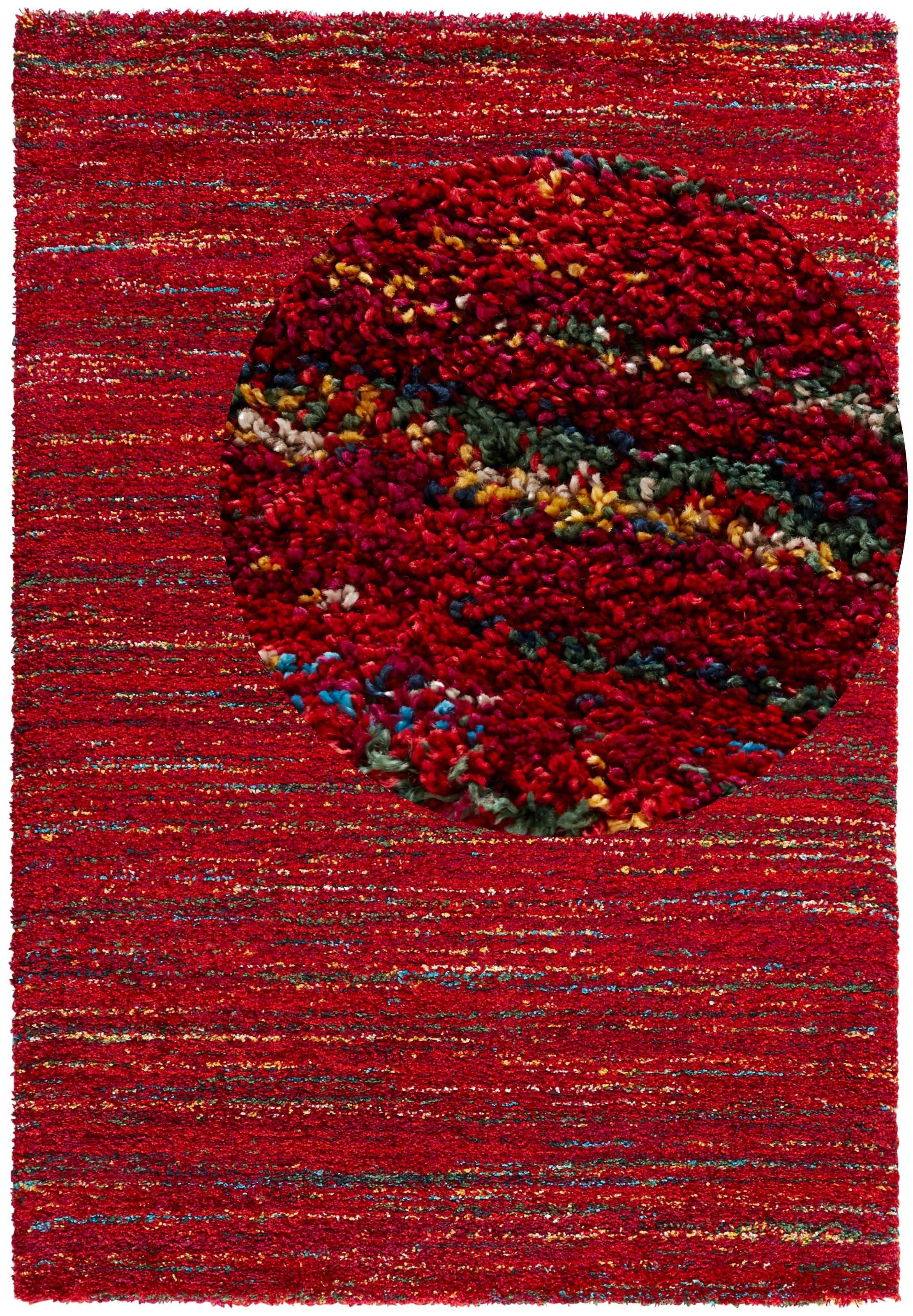 HANSE Home Hochflor-Teppich »Chic«, rechteckig, 30 mm Höhe, Shaggy, Weich, Flauschig, Flokati, Meliert, Wohnzimmer, Schlafzimmer