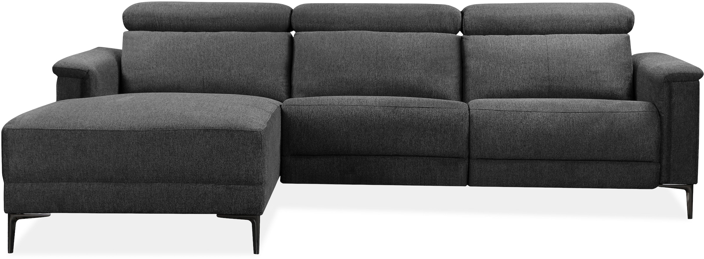 OTTO home Ecksofa "LUND, L-Form, 261cm, man. o. elektr. Relaxfunktion (mit günstig online kaufen