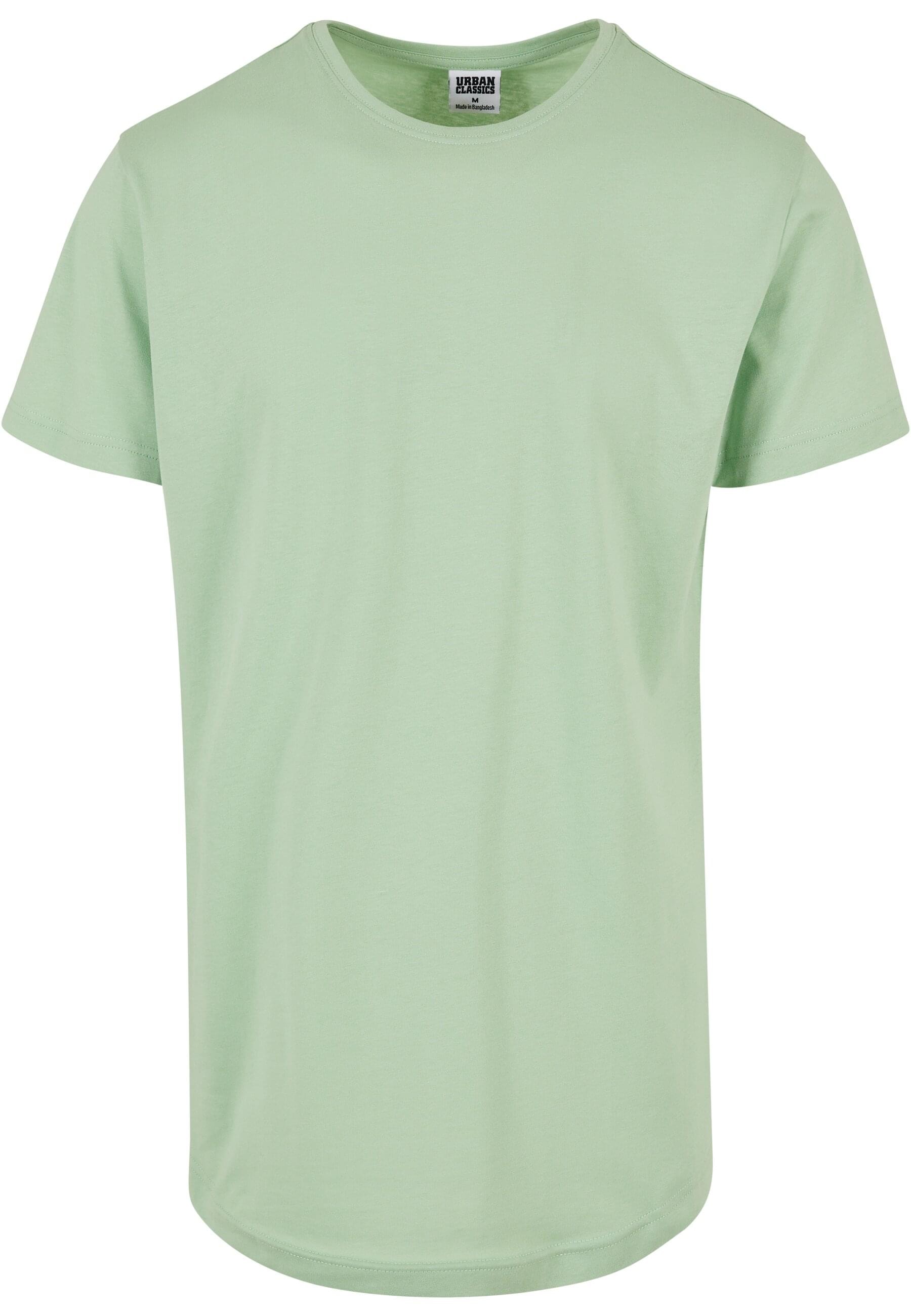 URBAN CLASSICS Kurzarmshirt "Urban Classics Herren Shaped Long Tee" 1 Stk. günstig online kaufen