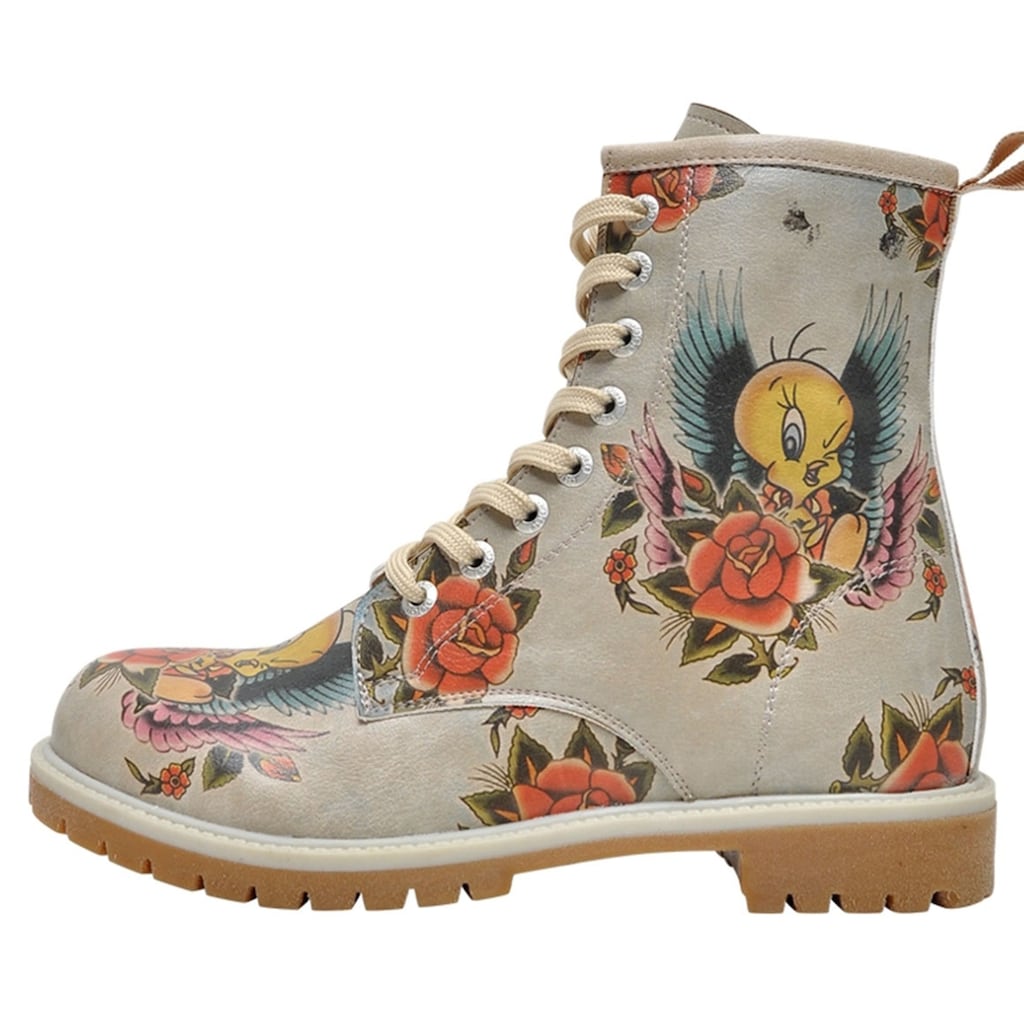 DOGO Schnürboots »Tweety with Roses«