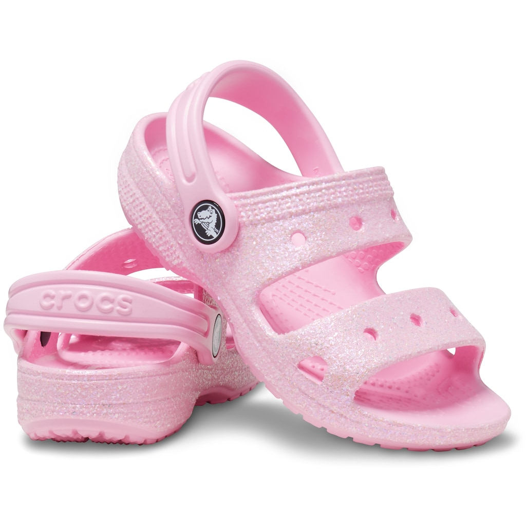 Crocs Badesandale »Classic Crocs Glitter Sandal T«