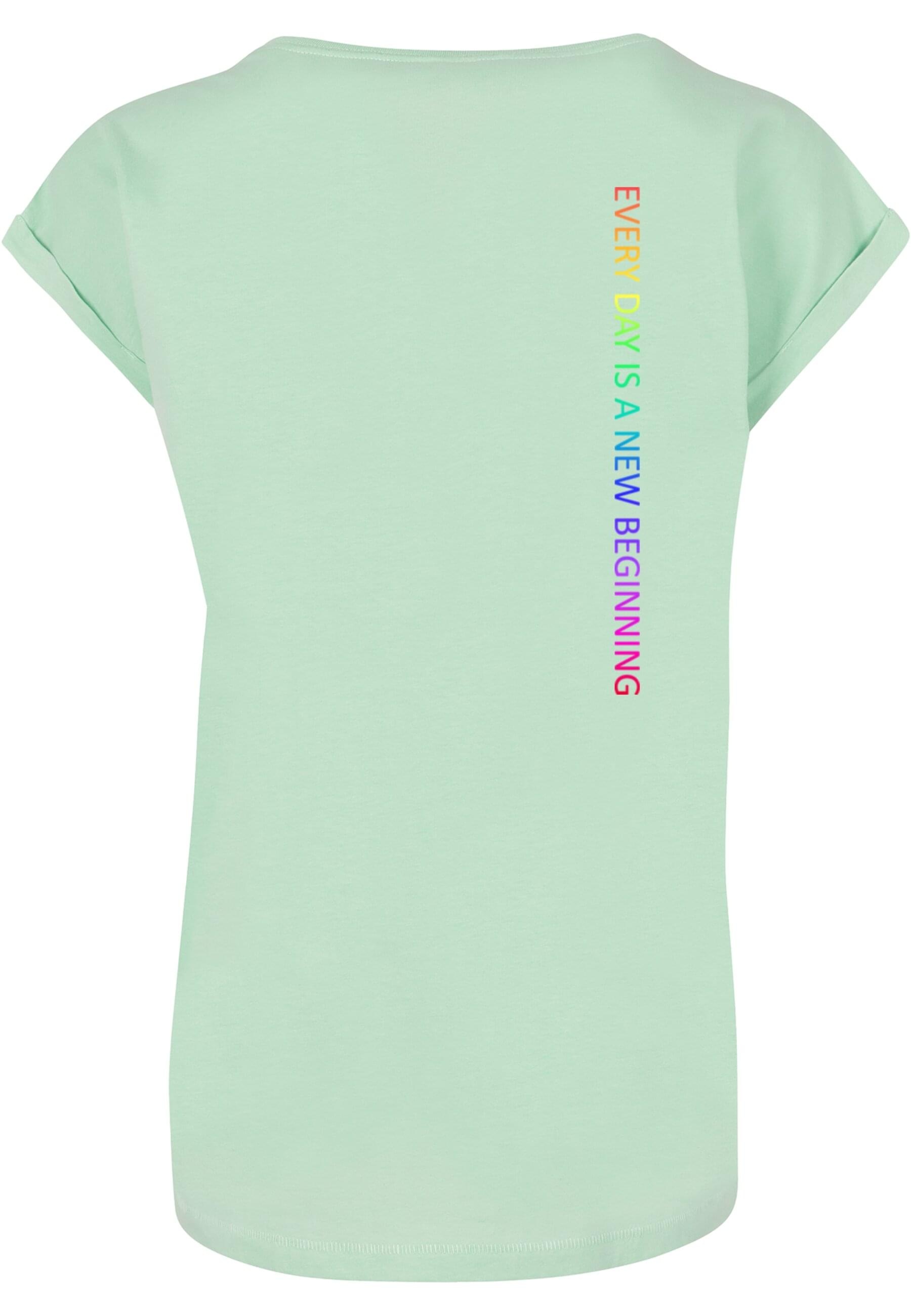 Merchcode T-Shirt "Merchcode Damen Ladies Hope Rainbow Extended Shoulder Te günstig online kaufen