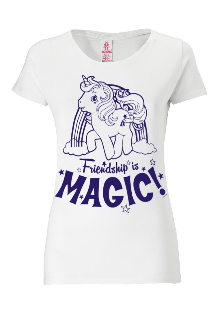 LOGOSHIRT T-Shirt »My Little Pony - Friendship Is Magic«, mit großem Frontdruck