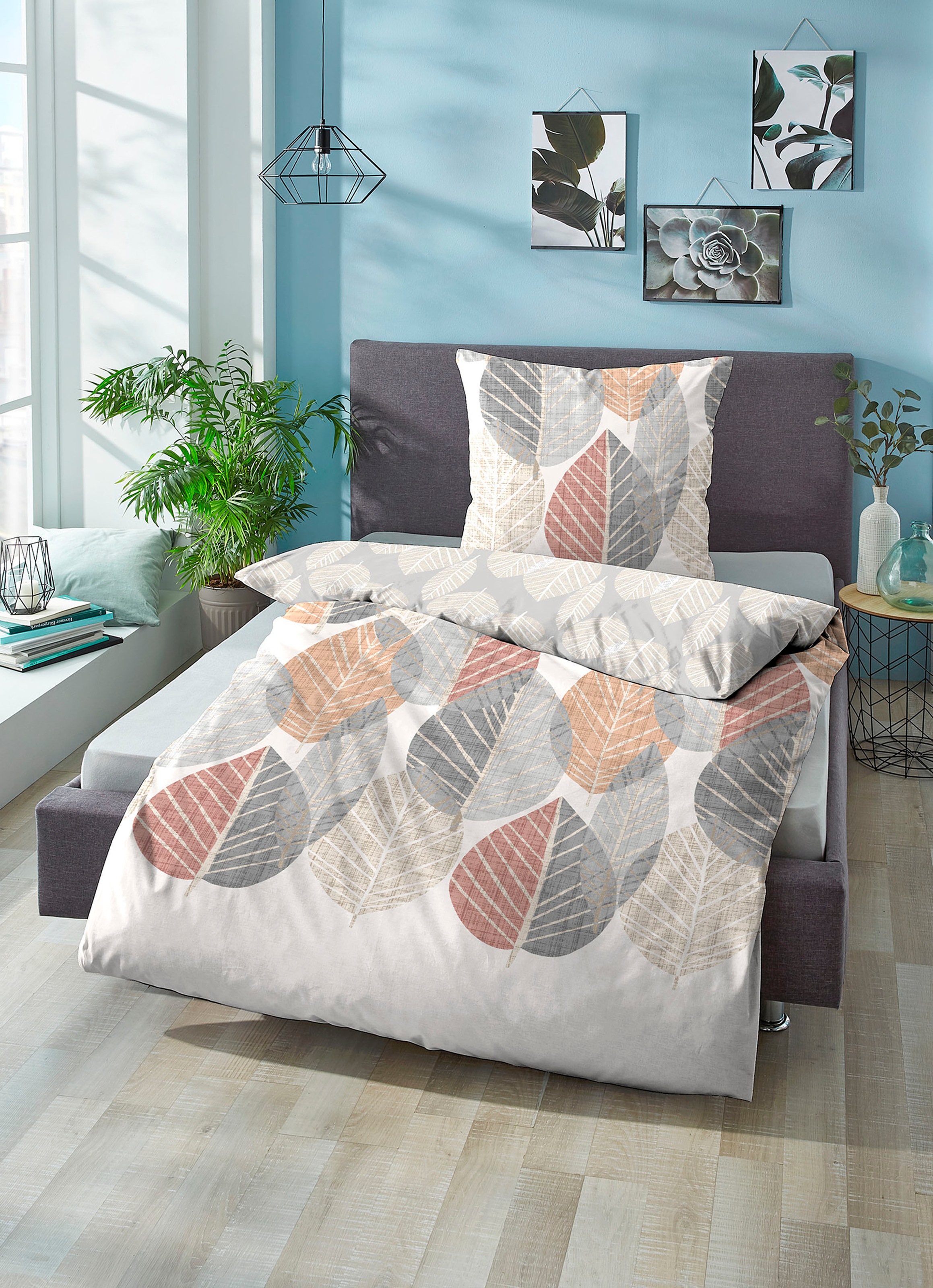 Biberna Wendebettwäsche "Kerim" 2 Stk. tlg. wohlig warme Feinbiber (Flanell günstig online kaufen