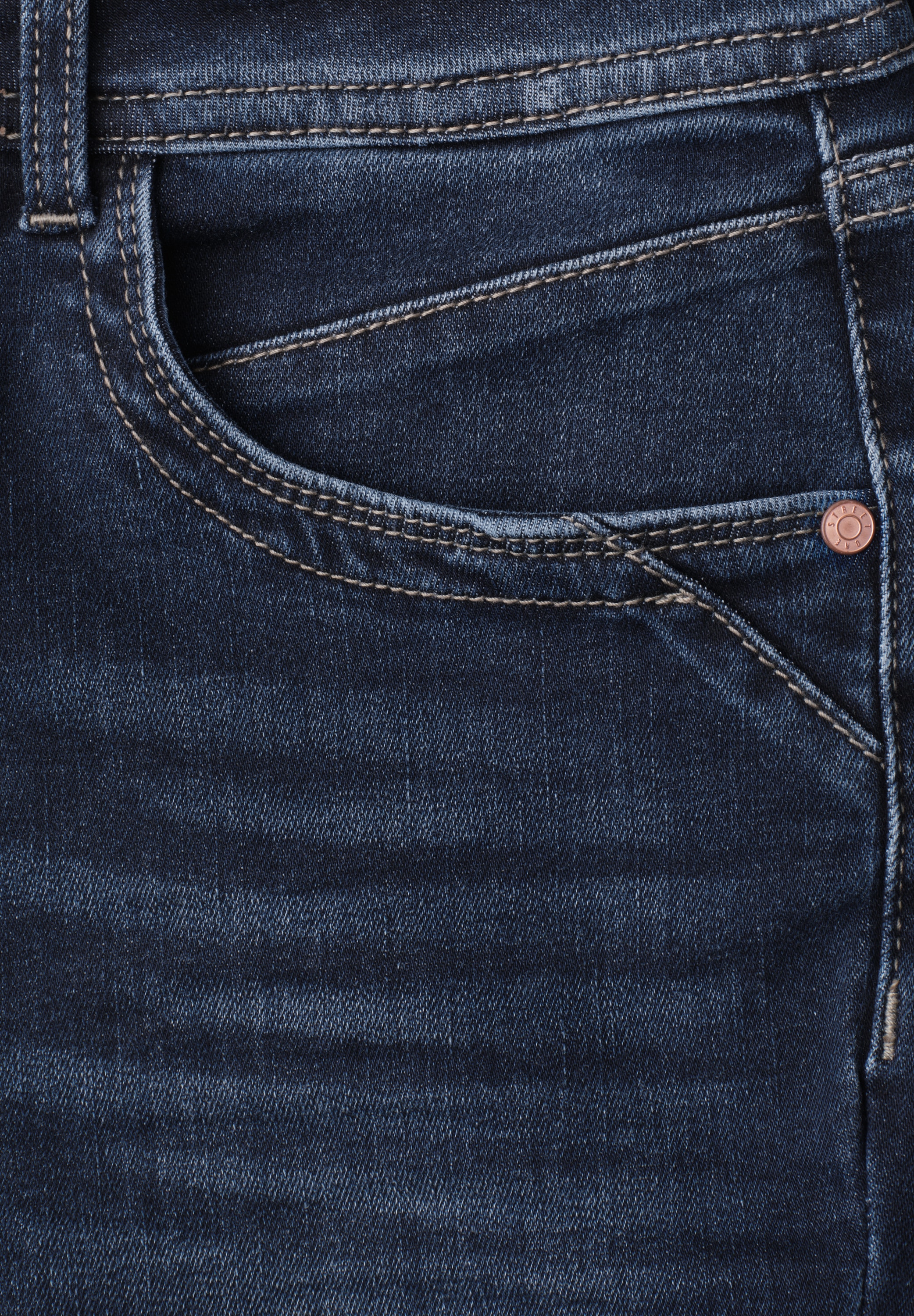 STREET ONE Comfort-fit-Jeans Middle Waist