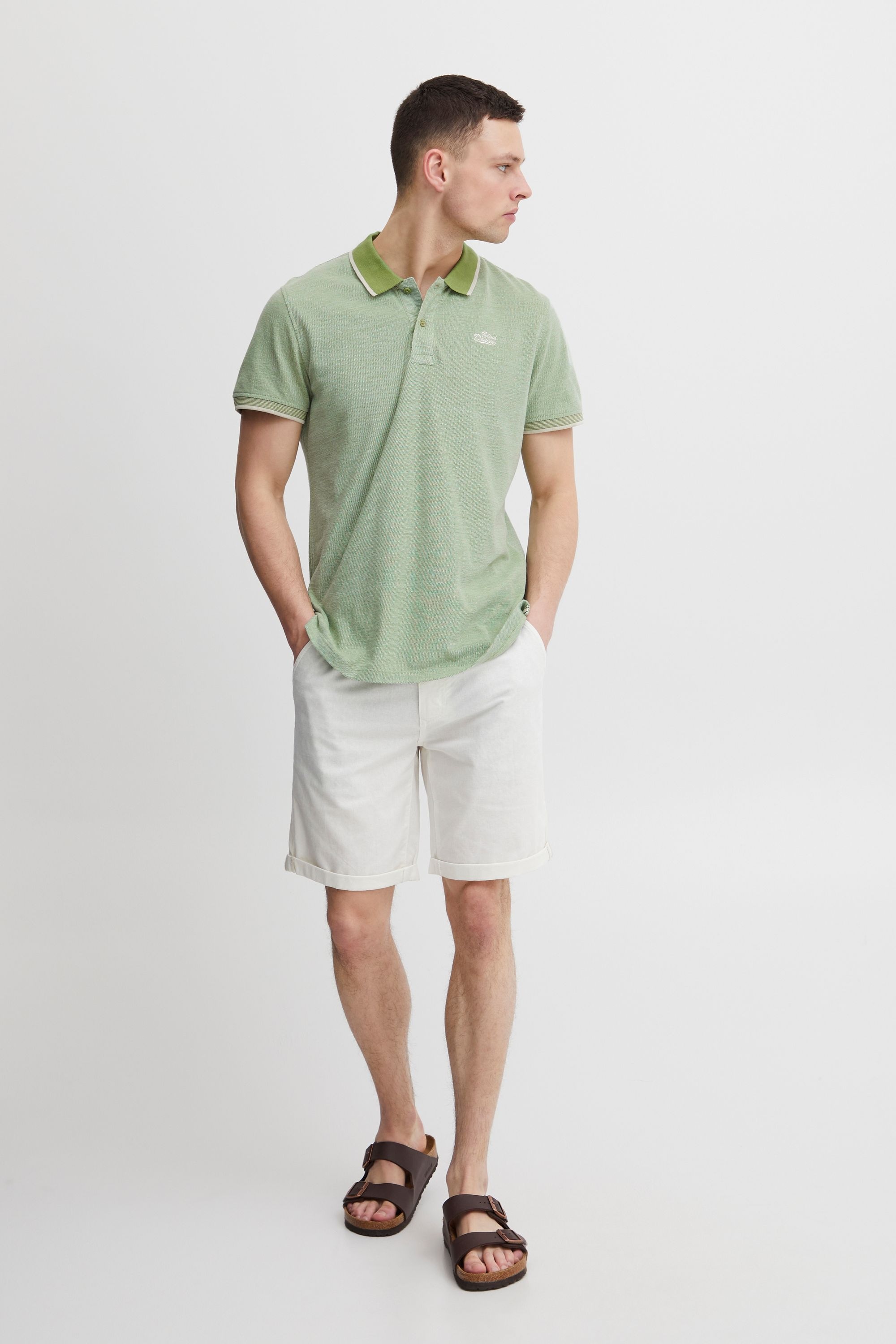 Thumbnail - Blend Chinoshorts "BHShorts" Stilvolle Chino Shorts auf angenehmen Leinen