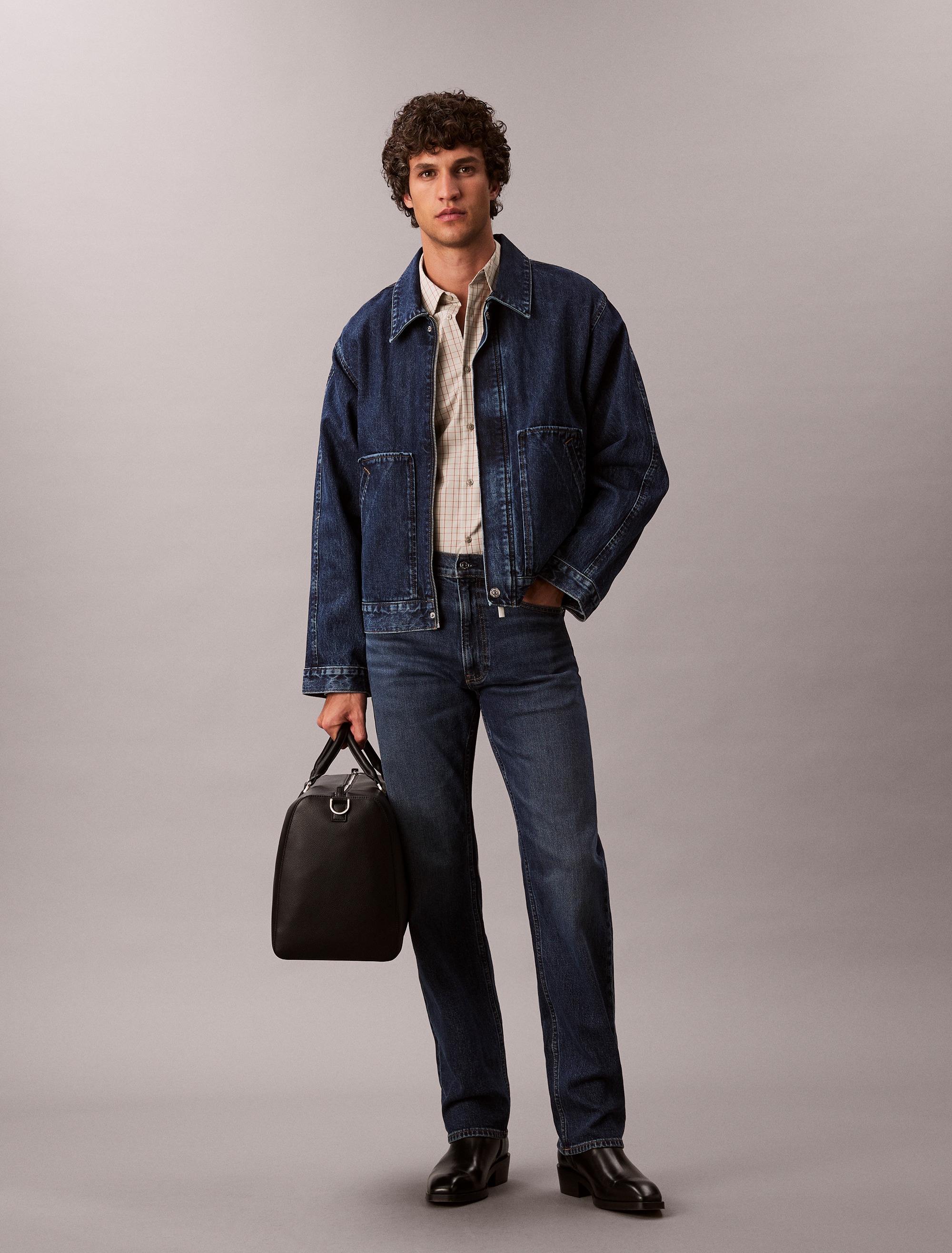 Calvin Klein Jeans Straight-Jeans "STNDRD STRGHT JEANS", Straight fit günstig online kaufen