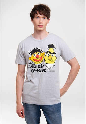 Logoshirt Marškinėliai »Ernie & Bert - Havin`Fun...