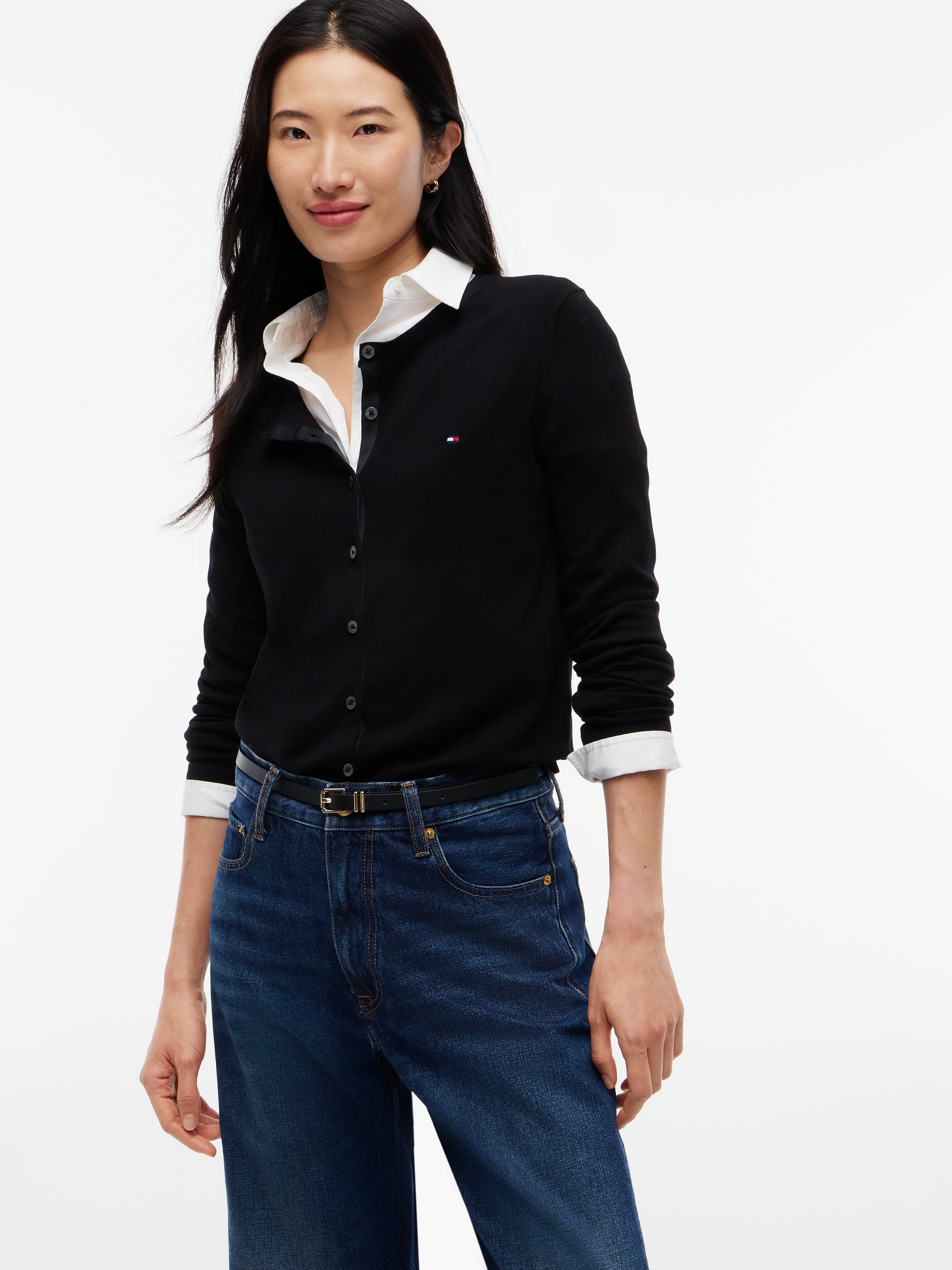 Tommy Hilfiger Ledergürtel "SQUARE" Regular fit und größenverstellbar