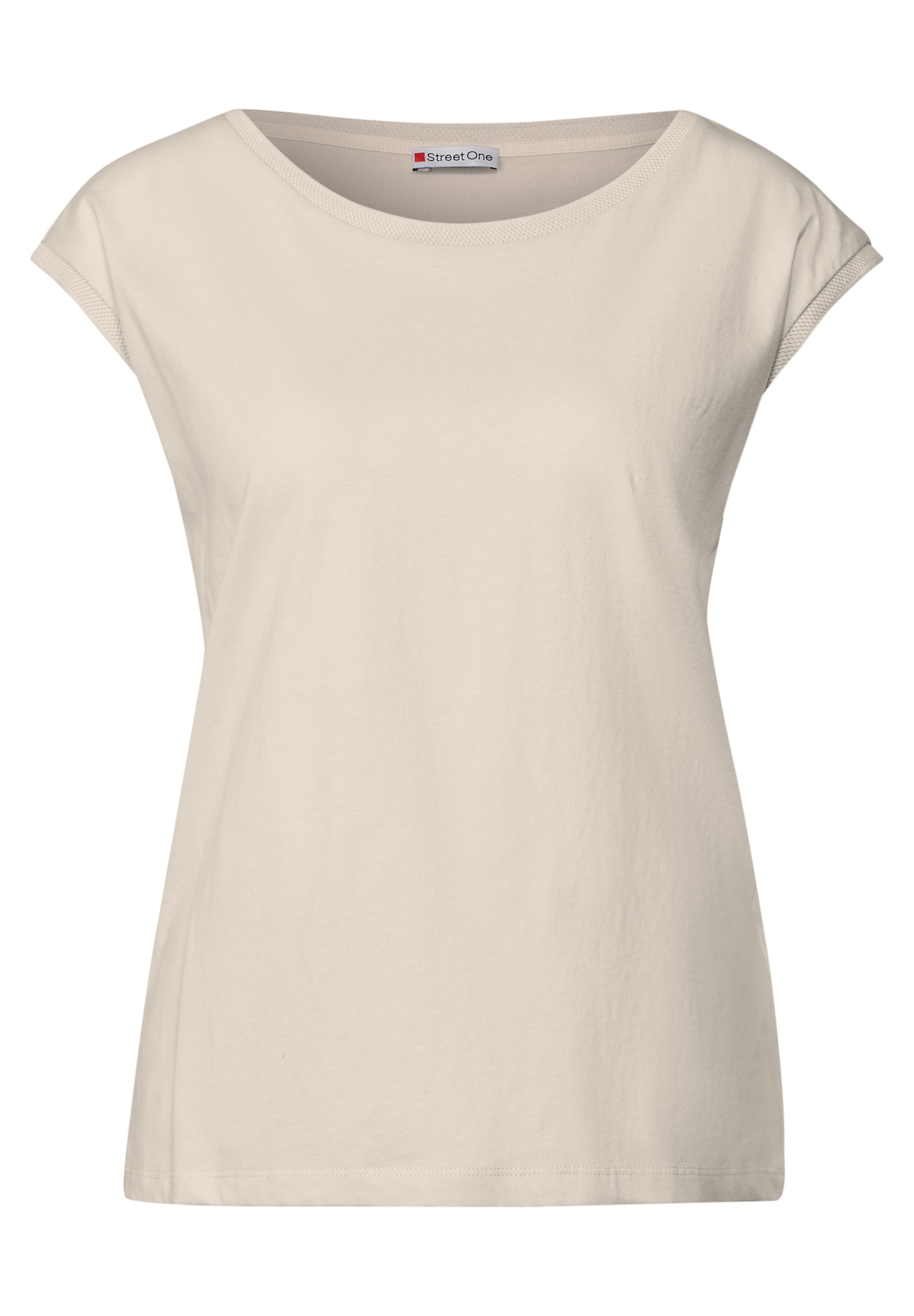 STREET ONE T-Shirt, aus reiner Baumwolle