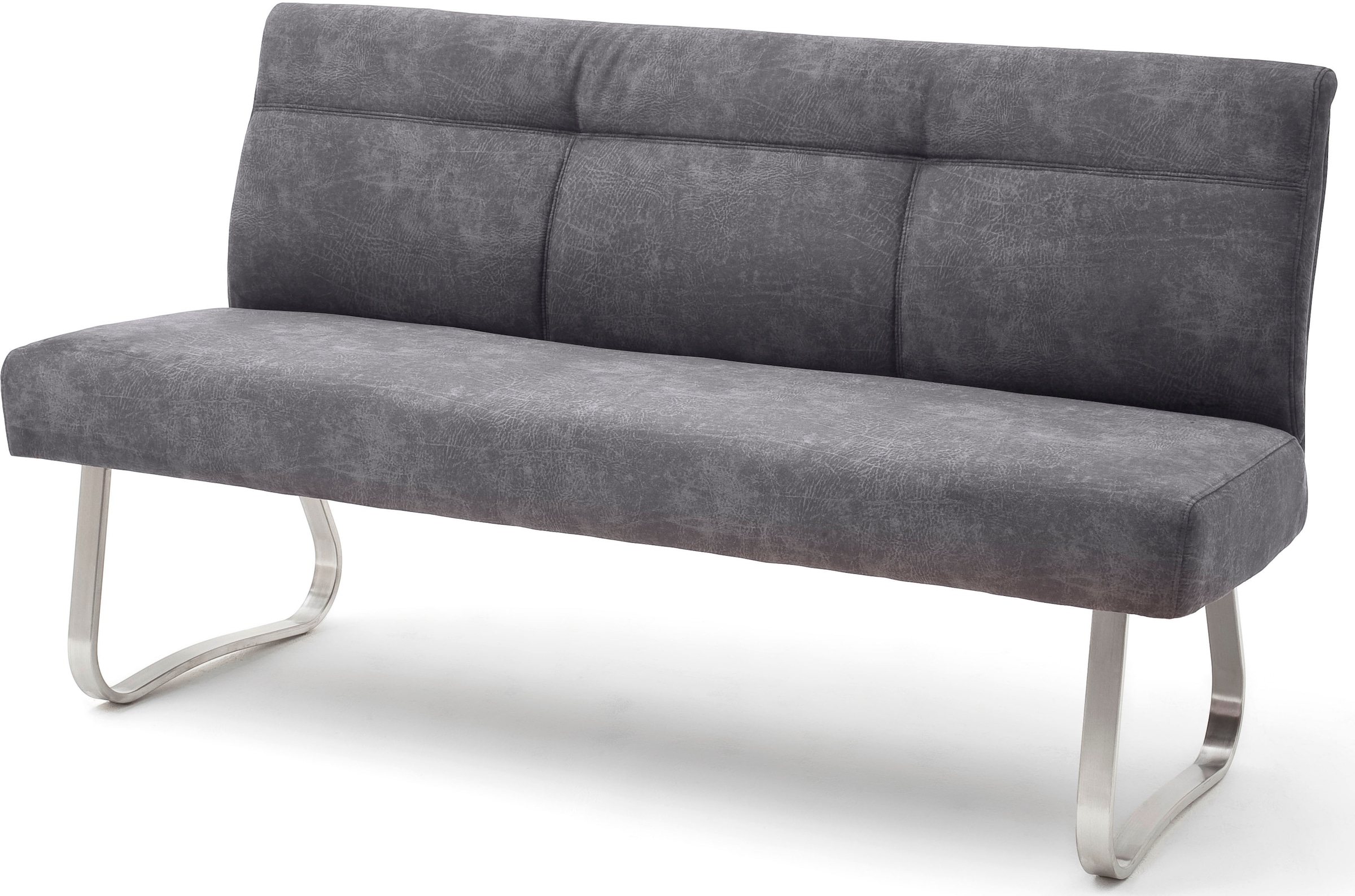 MCA furniture Polsterbank "Talena" mit einem Edelstahl Gestell, in zwei Far günstig online kaufen