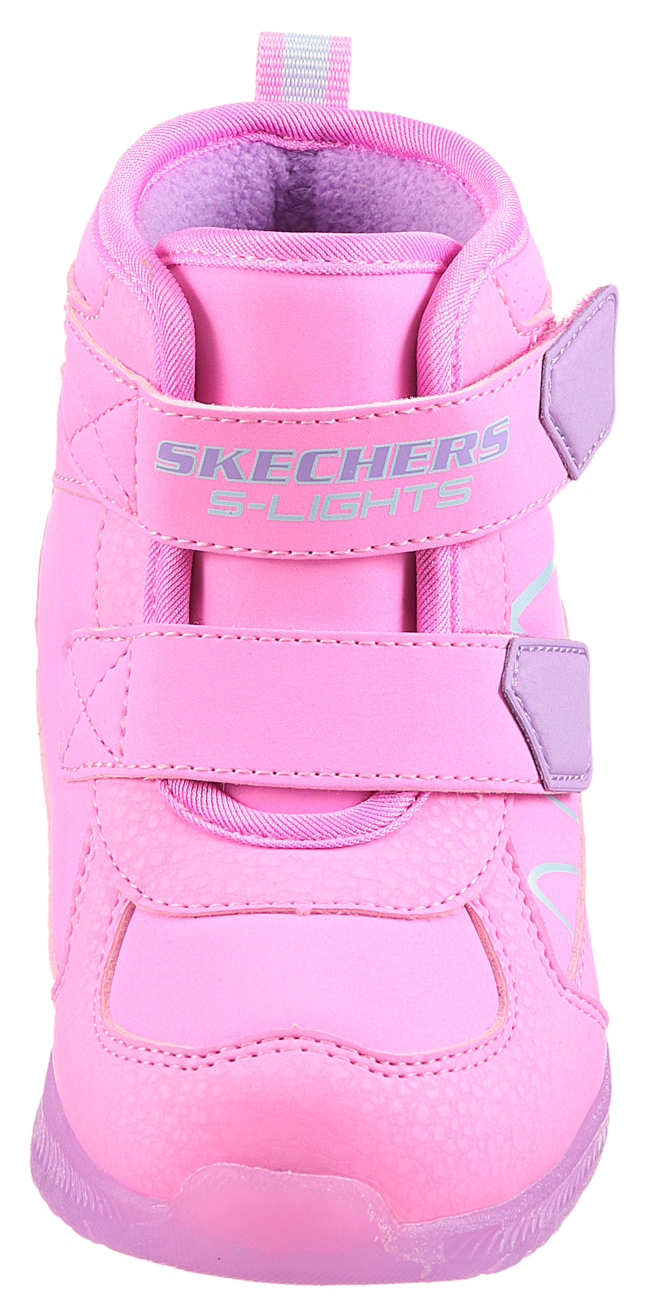 Skechers Klettstiefel »ILLUMI-BRIGHTS«, Winterstiefel mit Blinkfunktion, Größenschablone zum Download