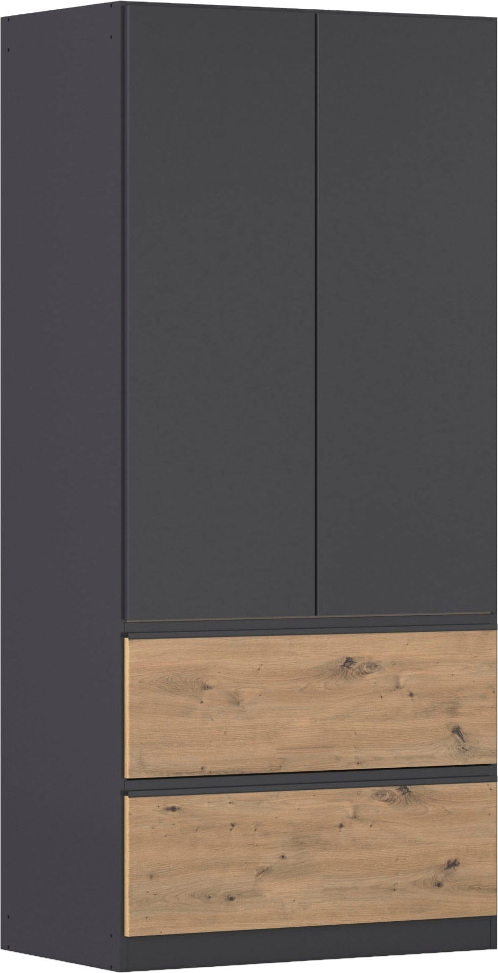 rauch Drehtürenschrank "Kleiderschrank Schrank Garderobe COSTA in den Breiten 91/136/181 cm" in 3 Ausstattungen BASIC/CLASSIC/PREMIUM, viel Platz, grifflose Front und Push-to-Open Funktion MADE IN GERMANY