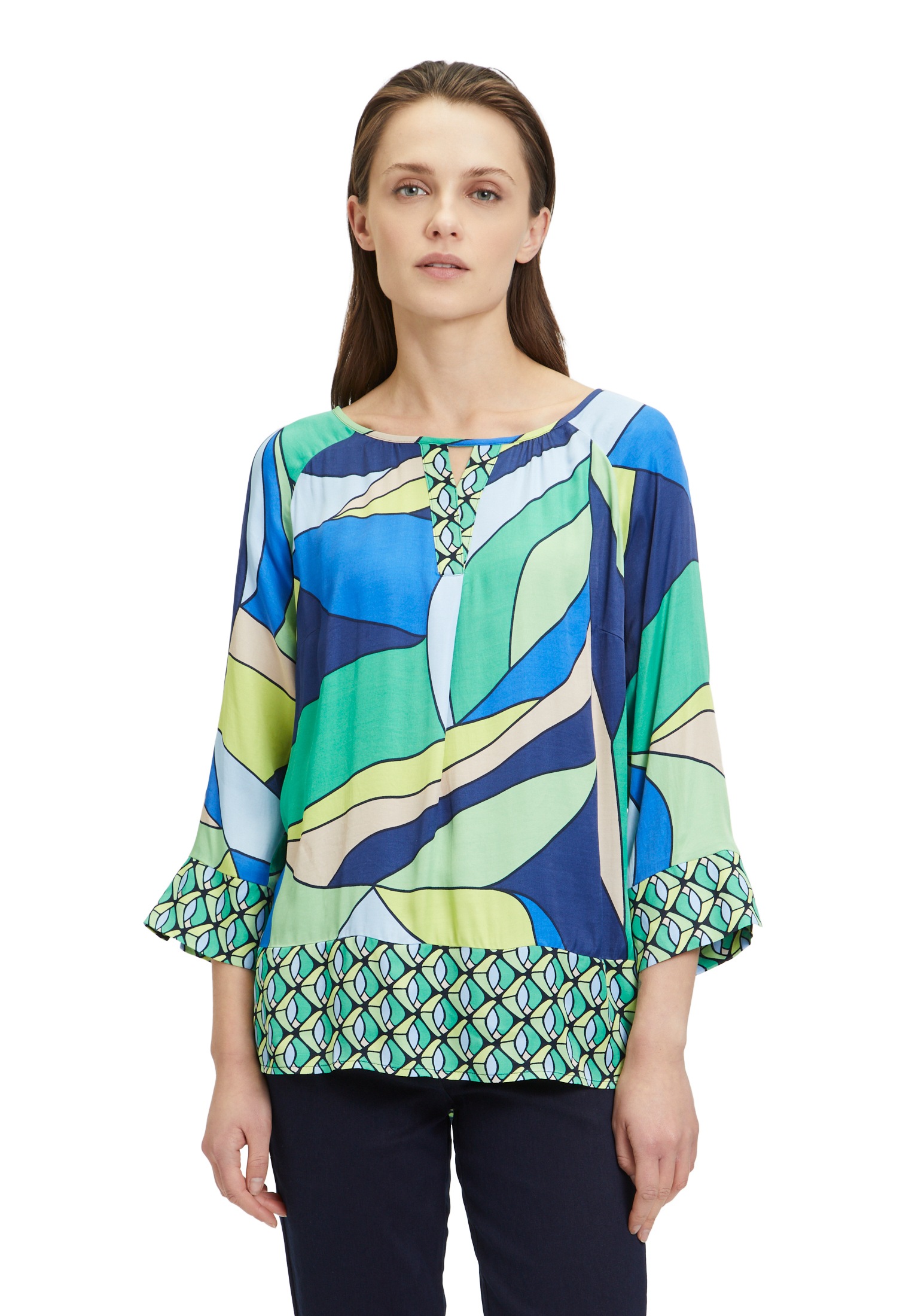 Betty Barclay Schlupfbluse "Betty Barclay Damen Schlupfbluse mit Muster" günstig online kaufen