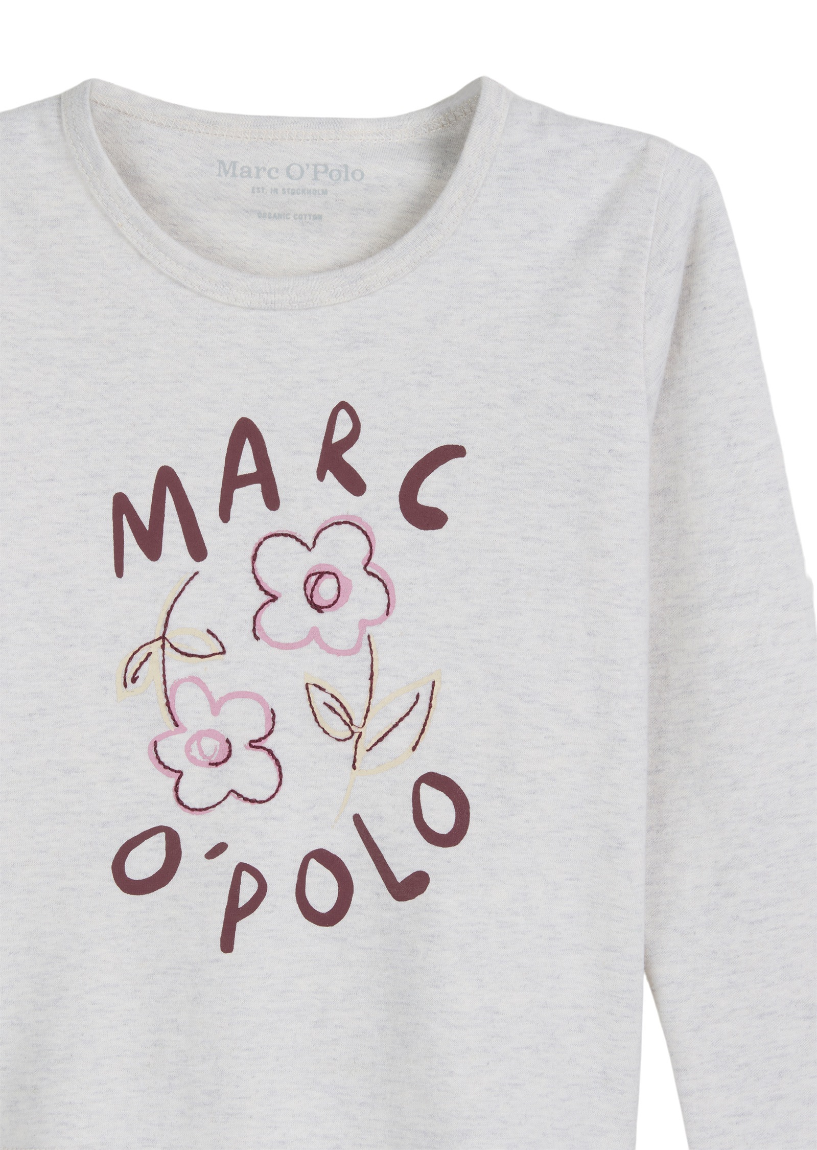 Marc O'Polo Langarmshirt »aus Bio-Baumwoll-Slub-Jersey«