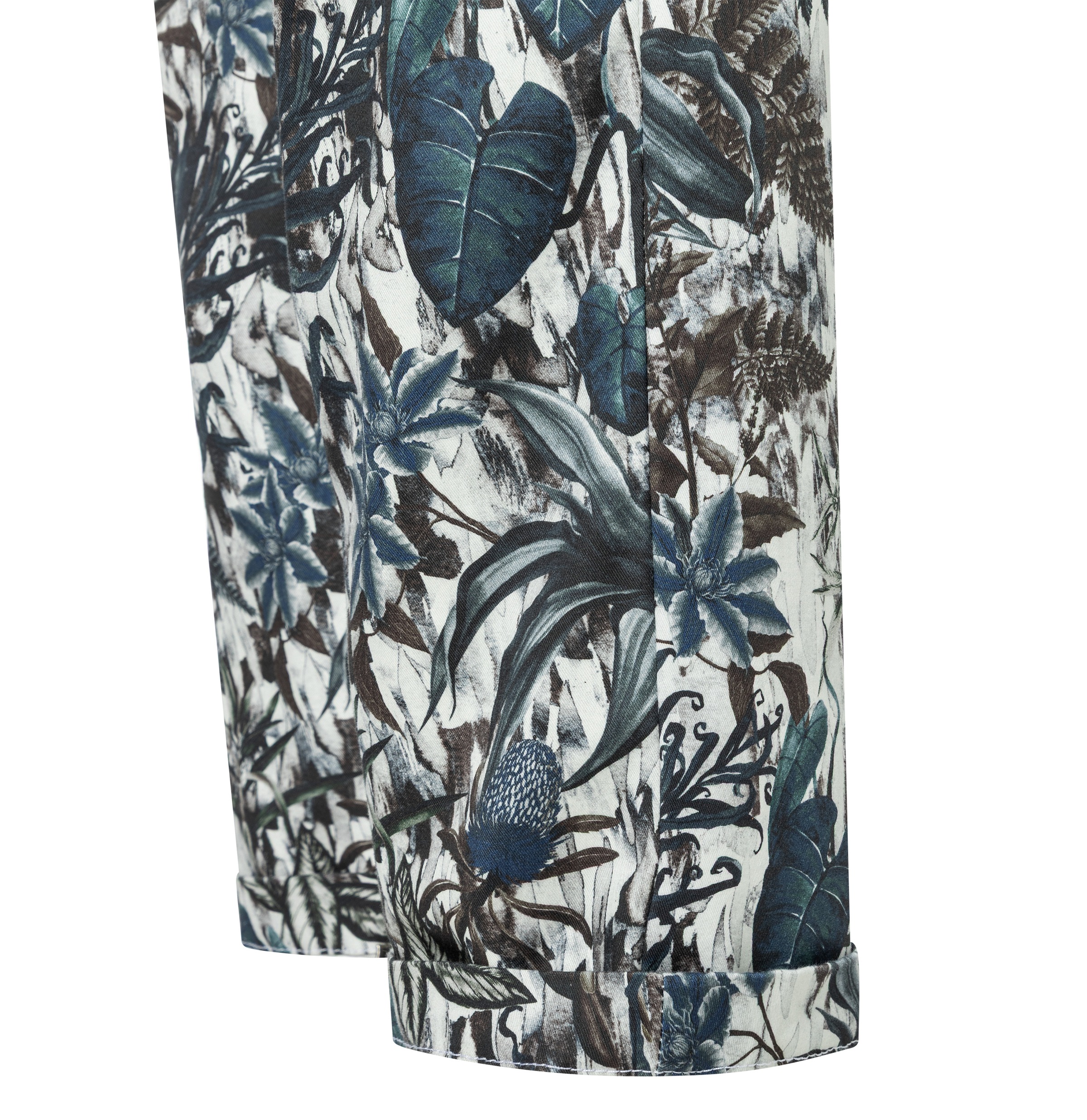 MAC Chinohose »CHINO turn up«  mit dezentem Glanz, elegant und sportiv zugleich