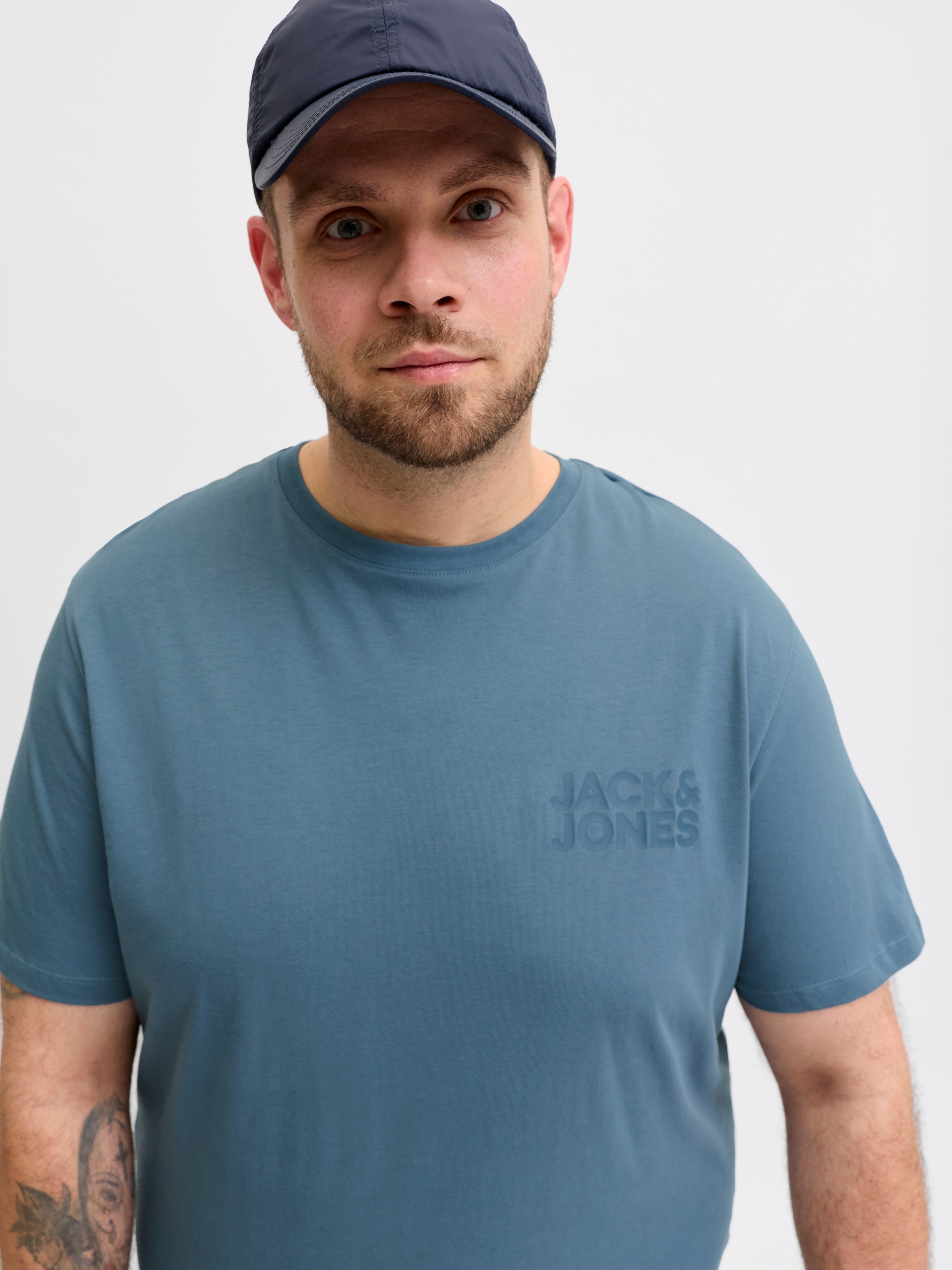 Jack & Jones PlusSize Rundhalsshirt "JJECORP LOGO TEE SS O-NECK NOOS PLS" B günstig online kaufen