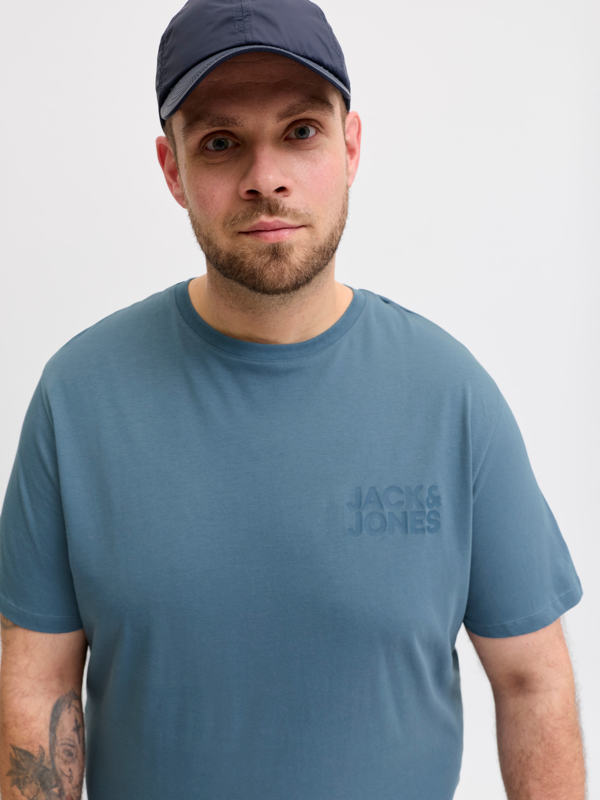 Jack & Jones PlusSize T-Shirt "JJECORP LOGO TEE SS O-NECK NOOS PLS" mit Log günstig online kaufen