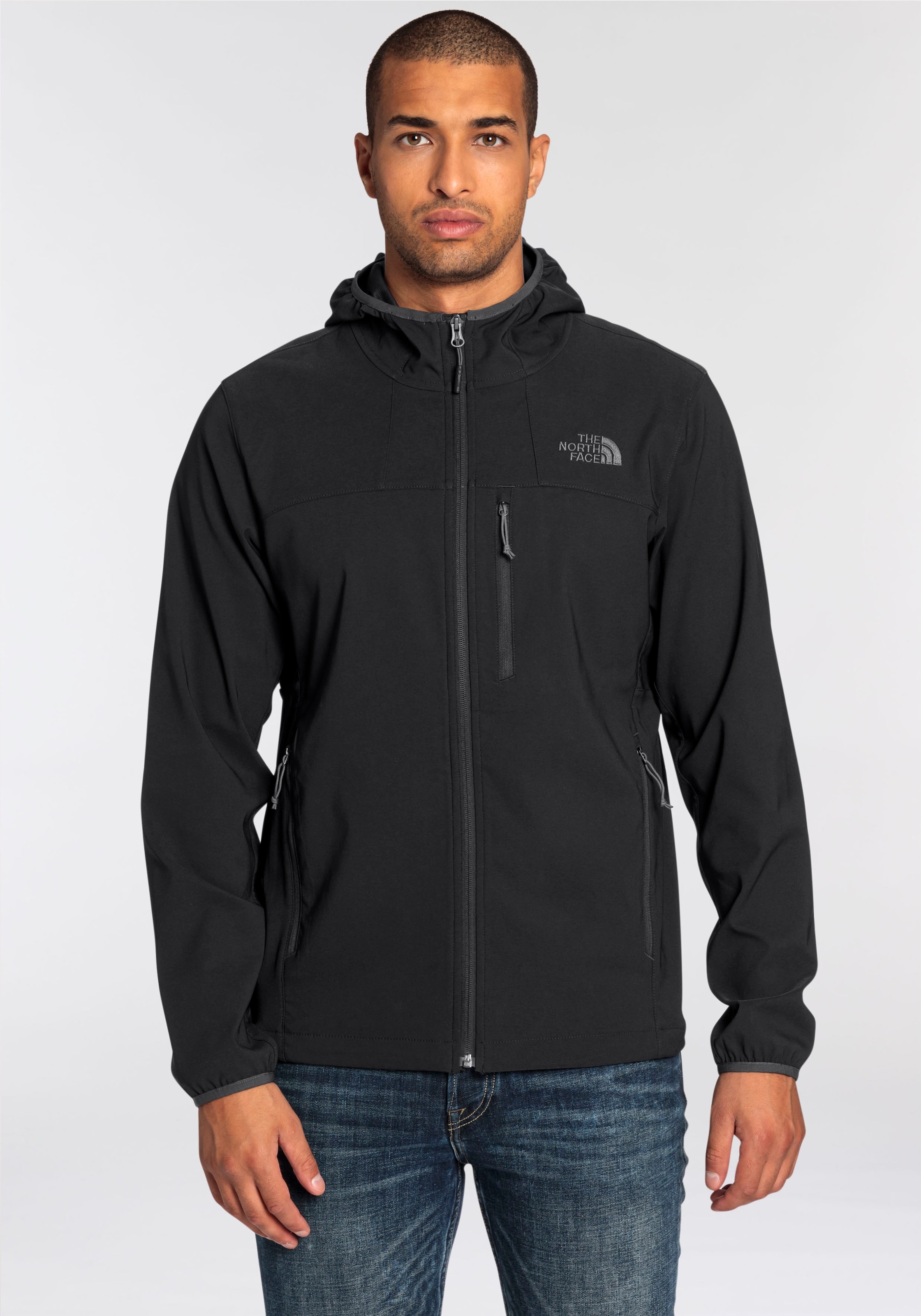 The North Face Funktionsjacke »NIMBLE«, mit Kapuze, elastisch & Atmungsaktiv