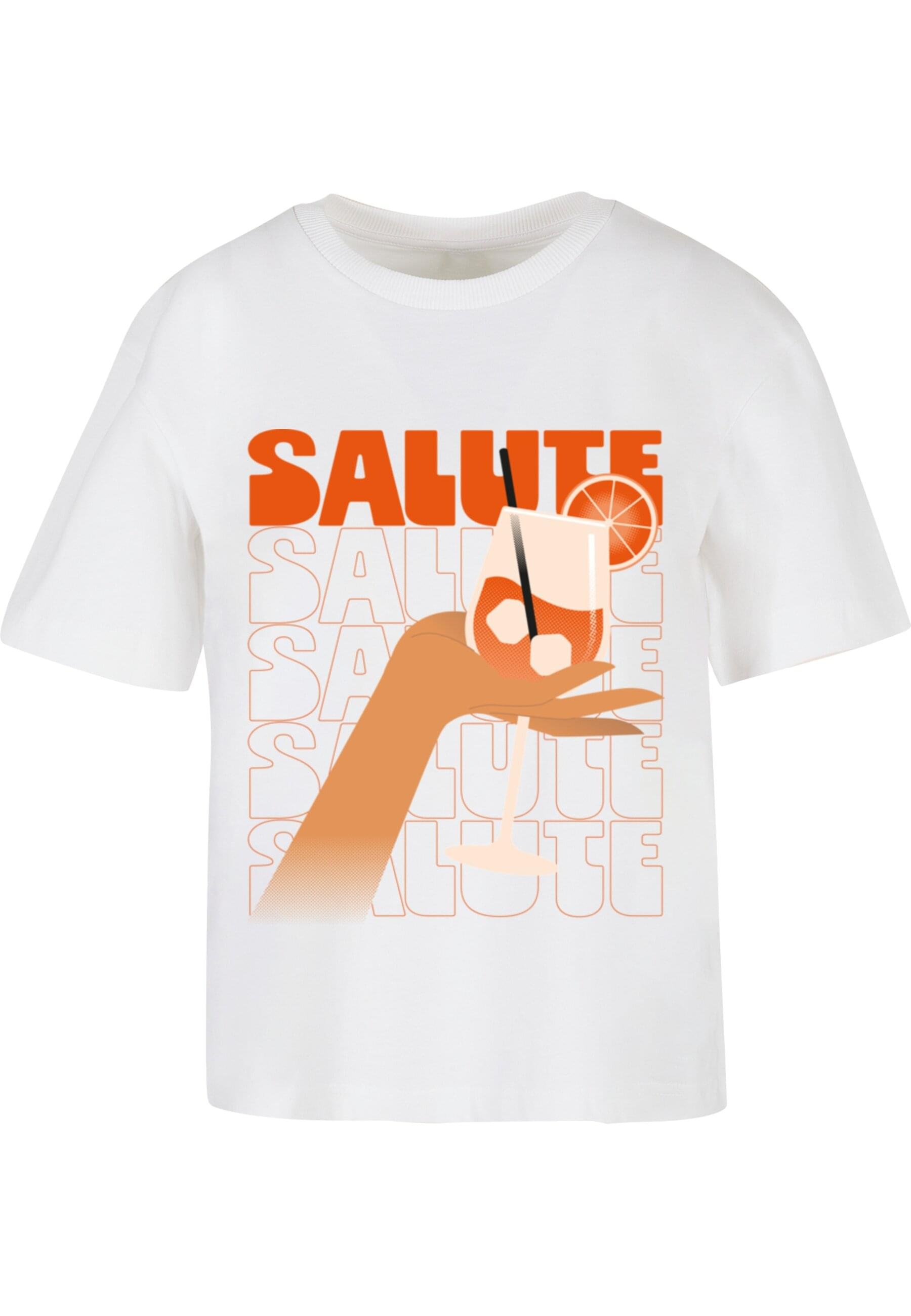 Miss Tee T-Shirt "Miss Tee Saluti A Tutti Tee" 1 Stk. tlg. günstig online kaufen