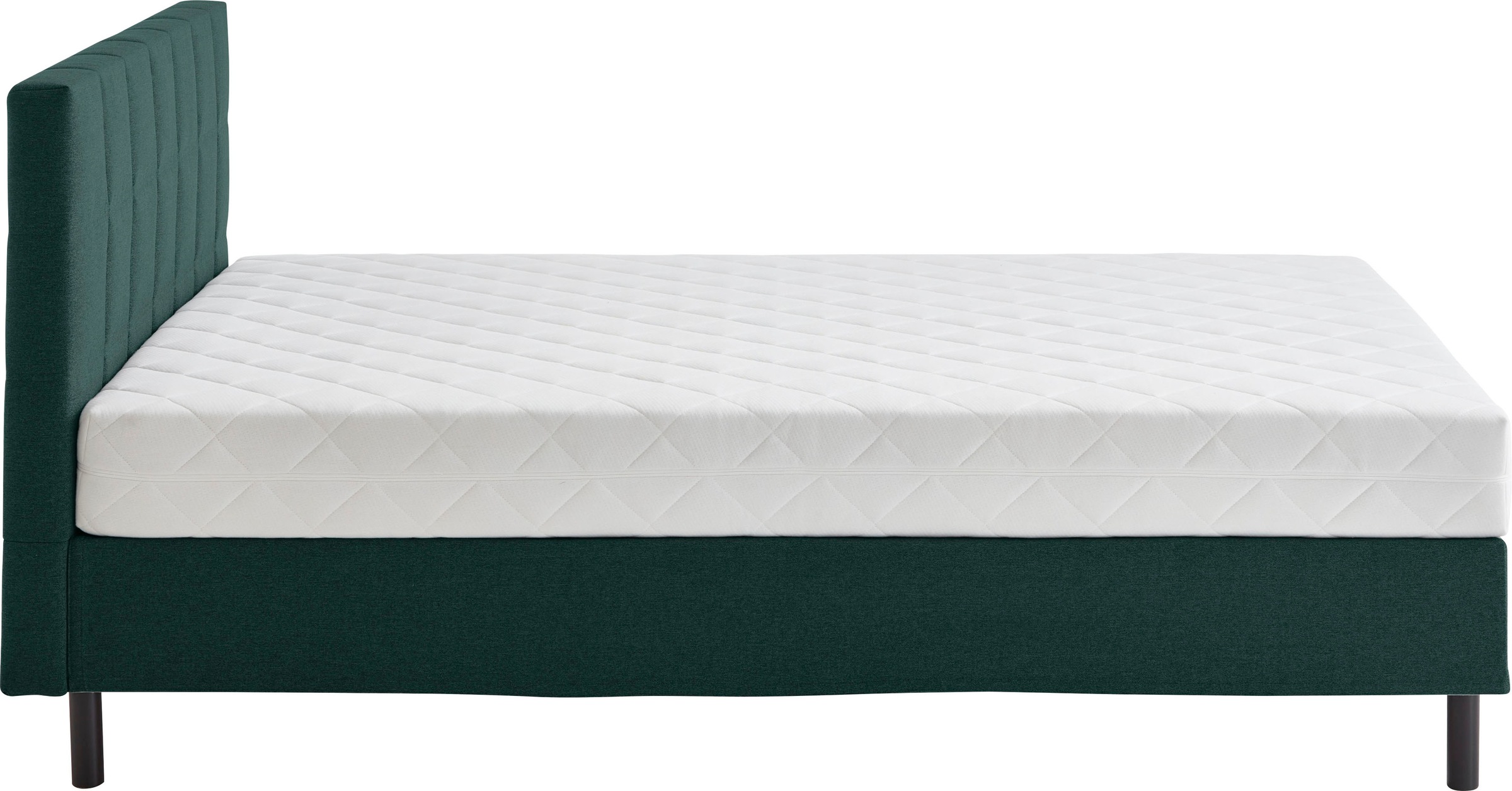 ATLANTIC home collection Boxbett Nikola, Massivholzfüße, mit und ohne Matratze lieferbar